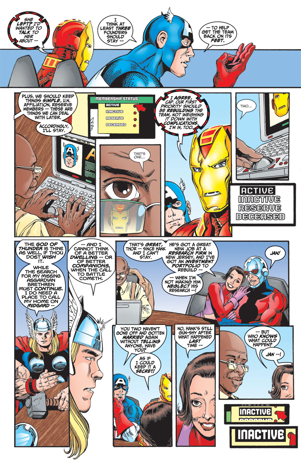 Read online Avengers (1998) comic -  Issue #4 - 8