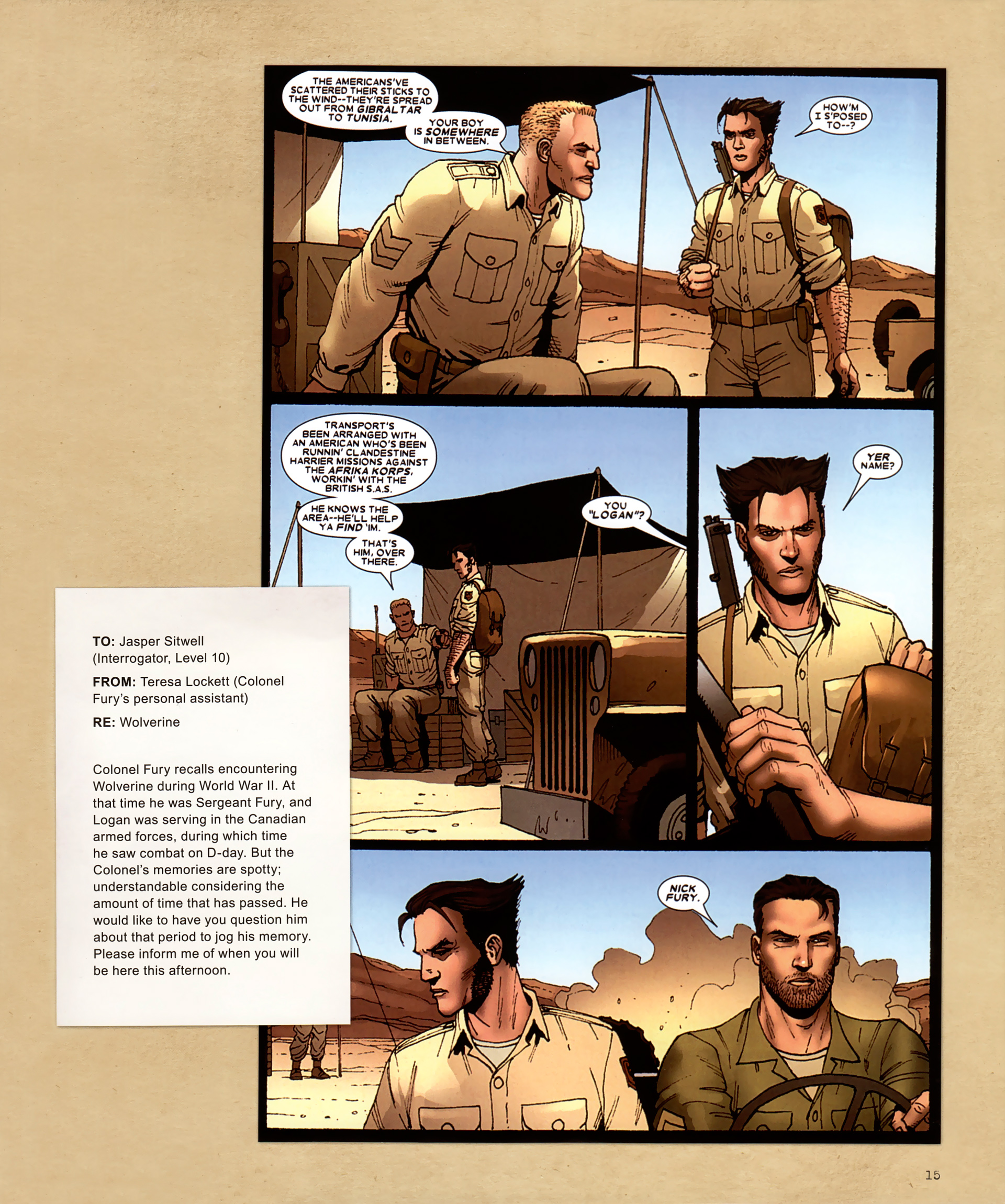 Read online The Wolverine Files comic -  Issue # TPB - 13