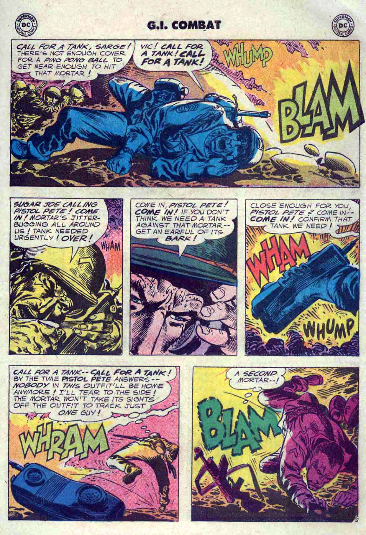 Read online G.I. Combat (1952) comic -  Issue #52 - 7