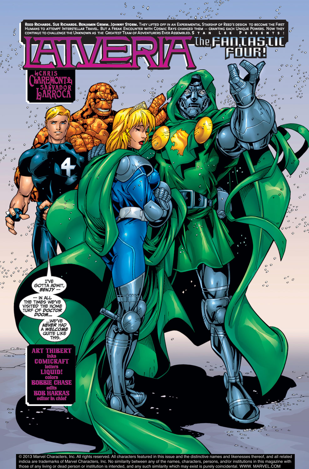 Read online Fantastic Four (1998) comic -  Issue #30 - 2