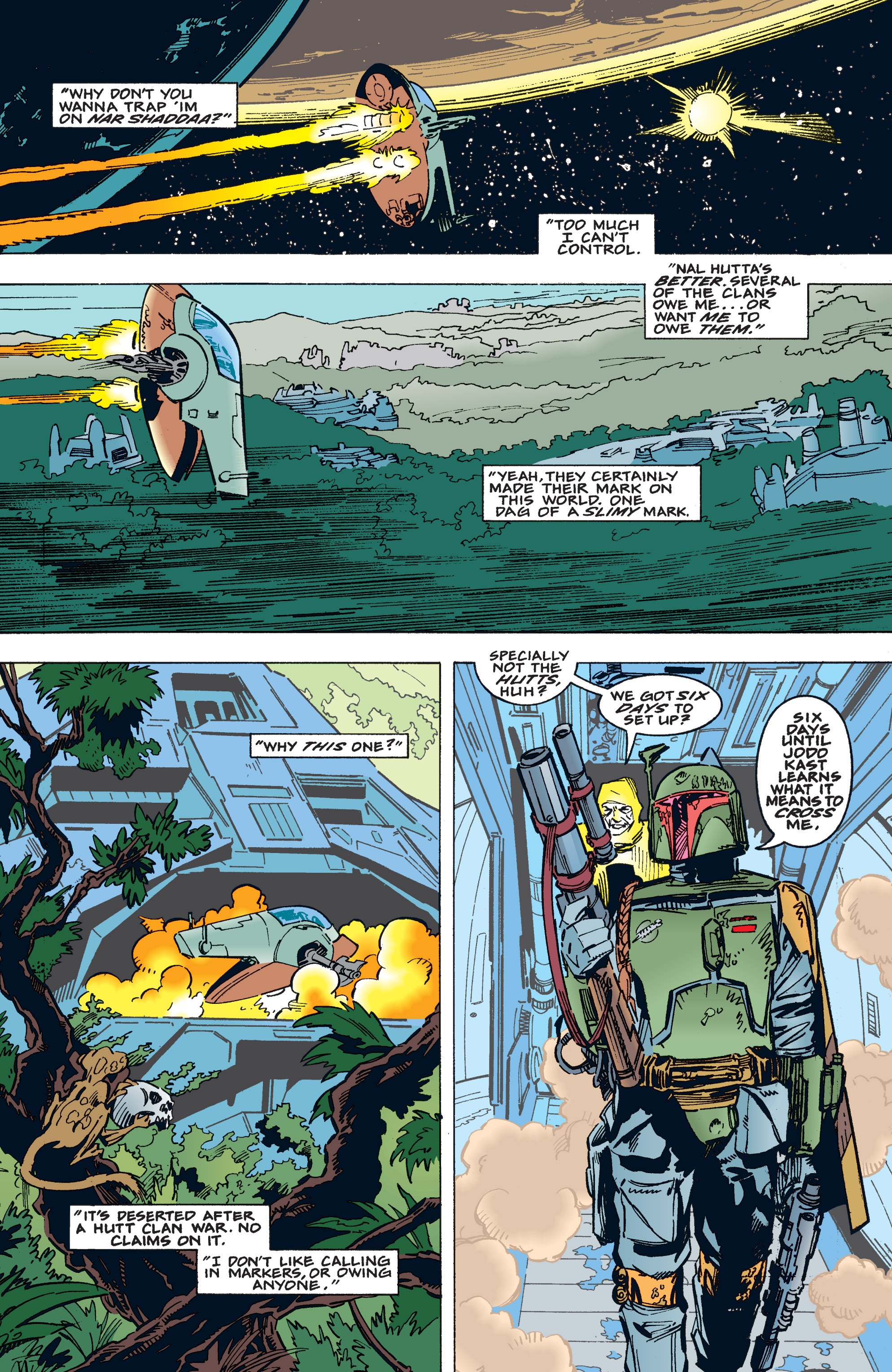 Read online Star Wars: Boba Fett: Twin Engines of Destruction comic -  Issue # Full - 18