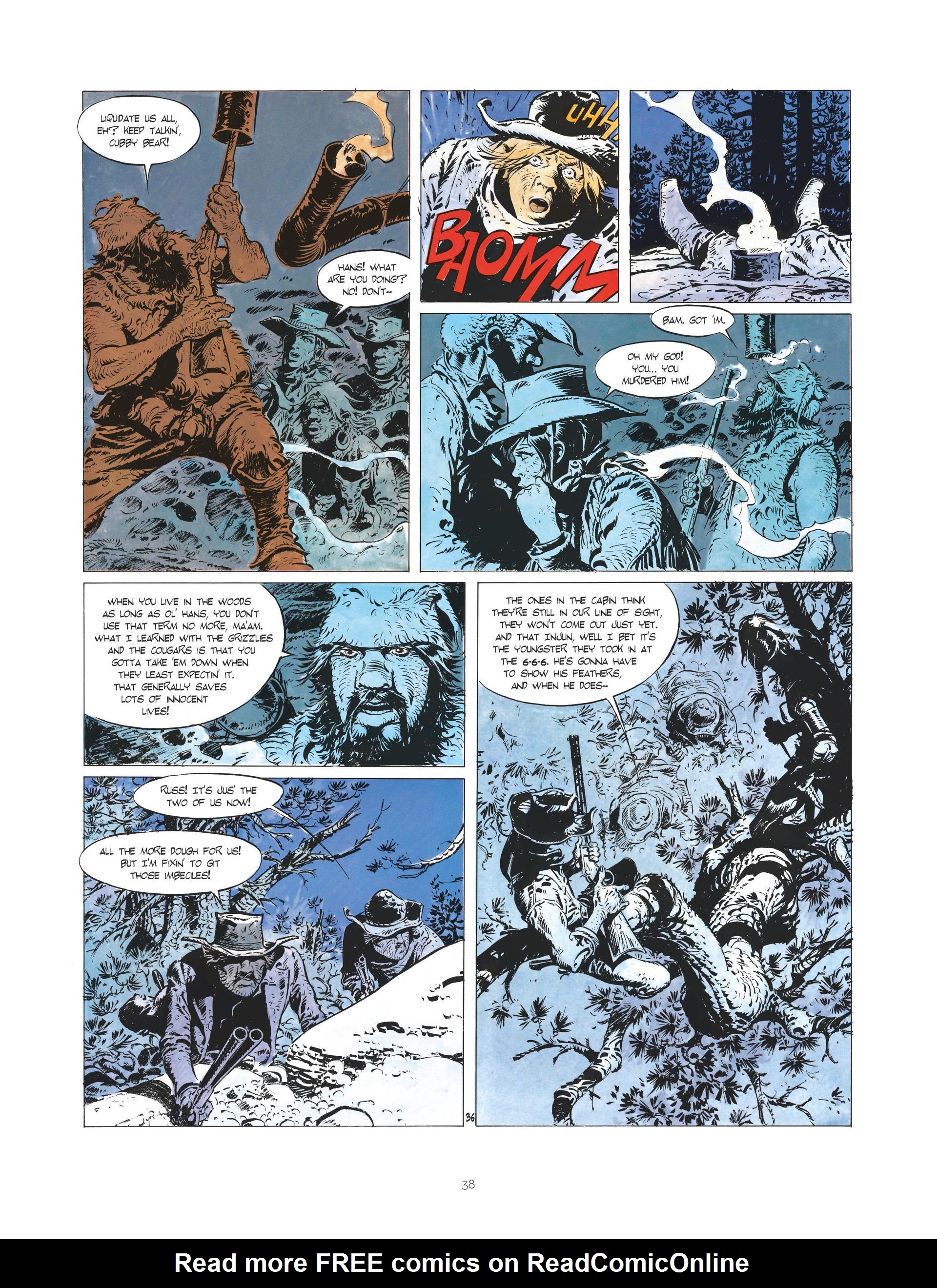 Read online Comanche comic -  Issue #3 - 38