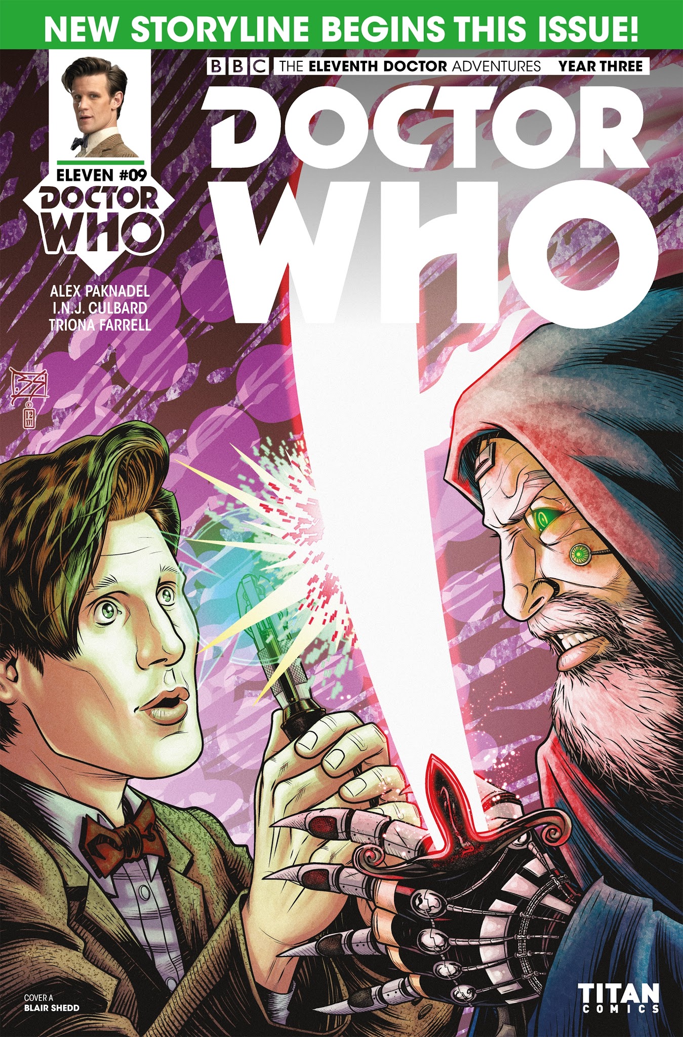 Read online Doctor Who: The Eleventh Doctor Year Three comic -  Issue #9 - 1