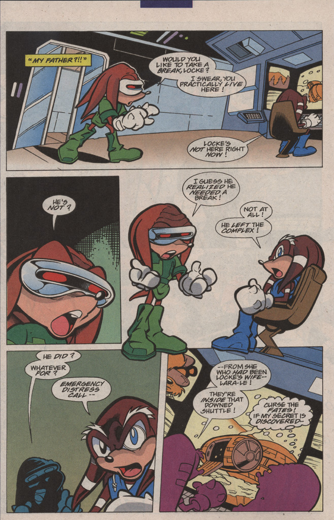 Read online Knuckles the Echidna comic -  Issue #19 - 26