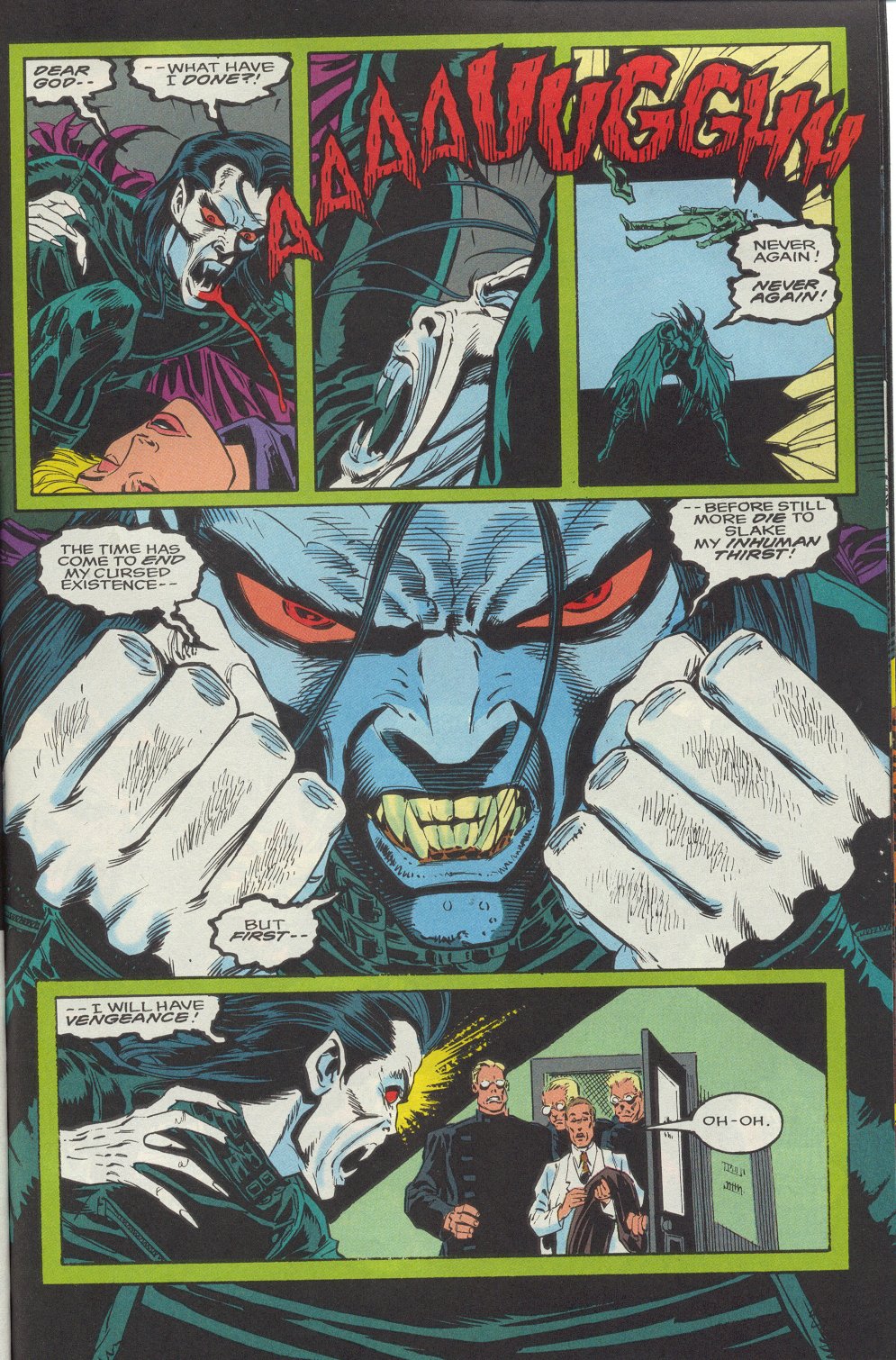 Read online Morbius: The Living Vampire (1992) comic -  Issue #1 - 31
