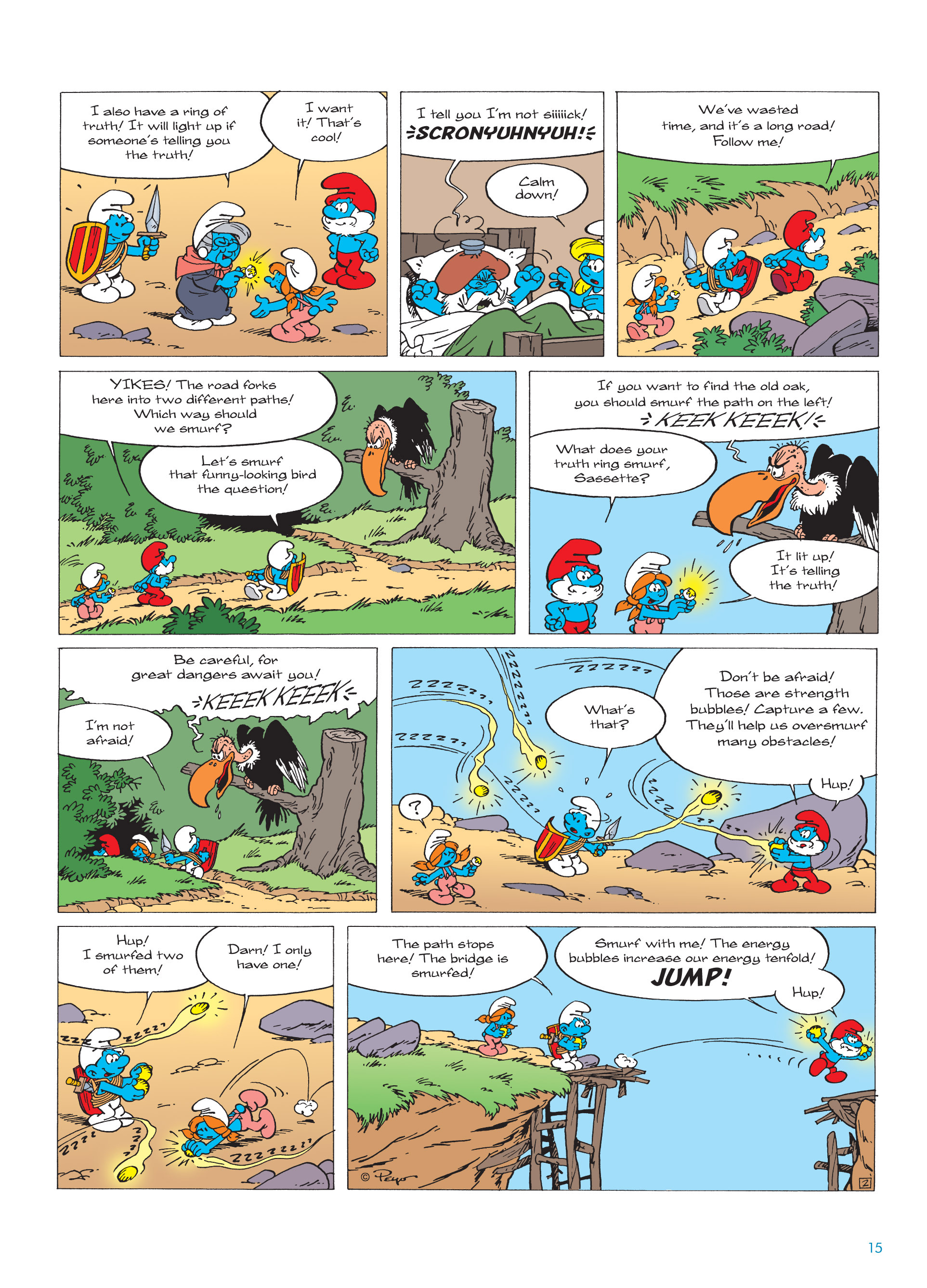 Read online Smurfs Monsters comic -  Issue # Full - 15