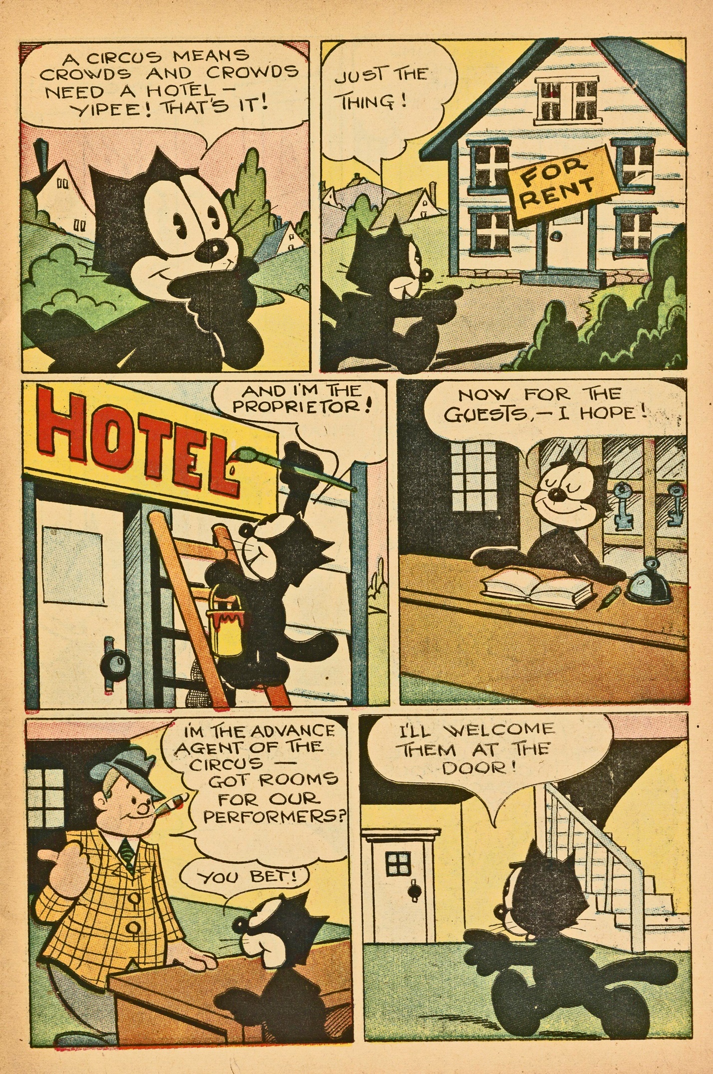 Read online Felix the Cat (1951) comic -  Issue #55 - 5