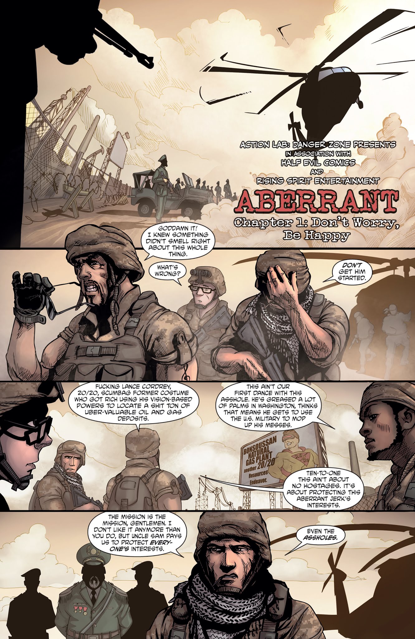 Read online Aberrant comic -  Issue #1 - 7