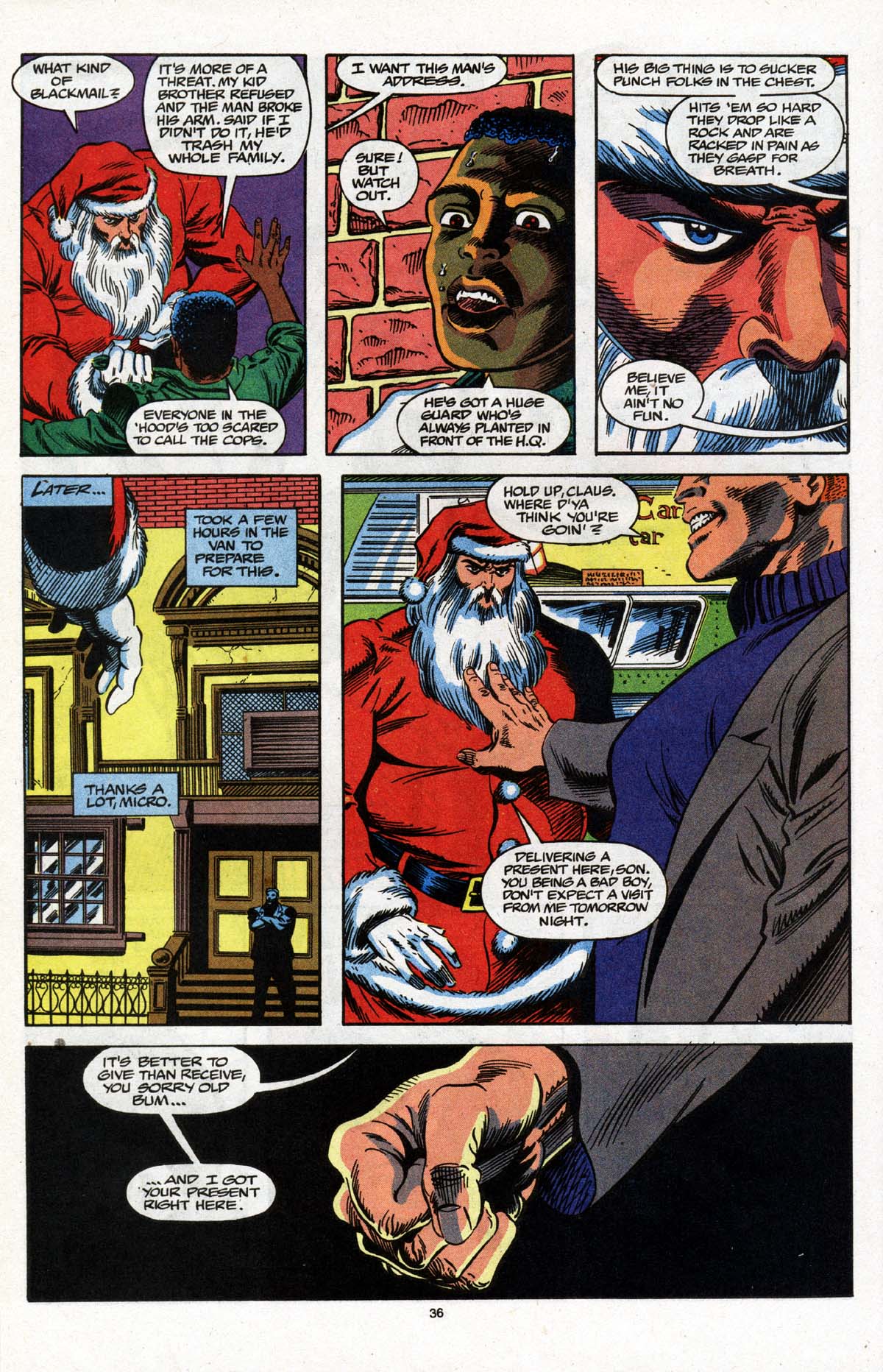 Read online Marvel Holiday Special (1991) comic -  Issue #1992 - 37