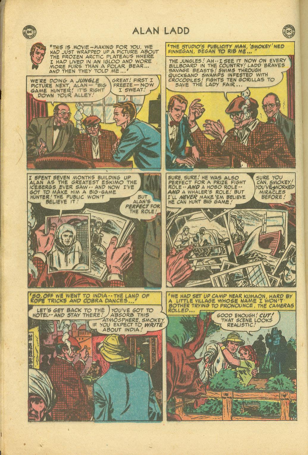 Read online Adventures of Alan Ladd comic -  Issue #7 - 16