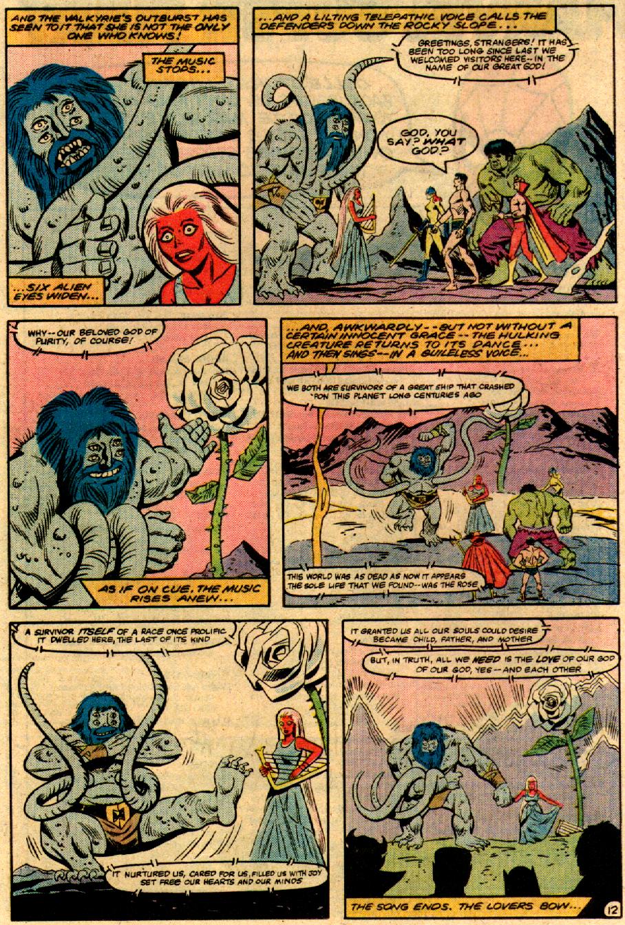 Read online The Defenders (1972) comic -  Issue #108 - 13