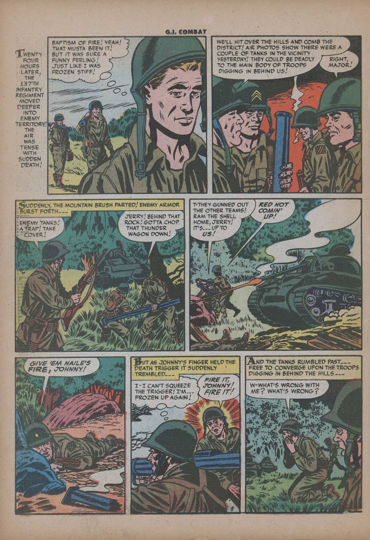 Read online G.I. Combat (1952) comic -  Issue #43 - 22
