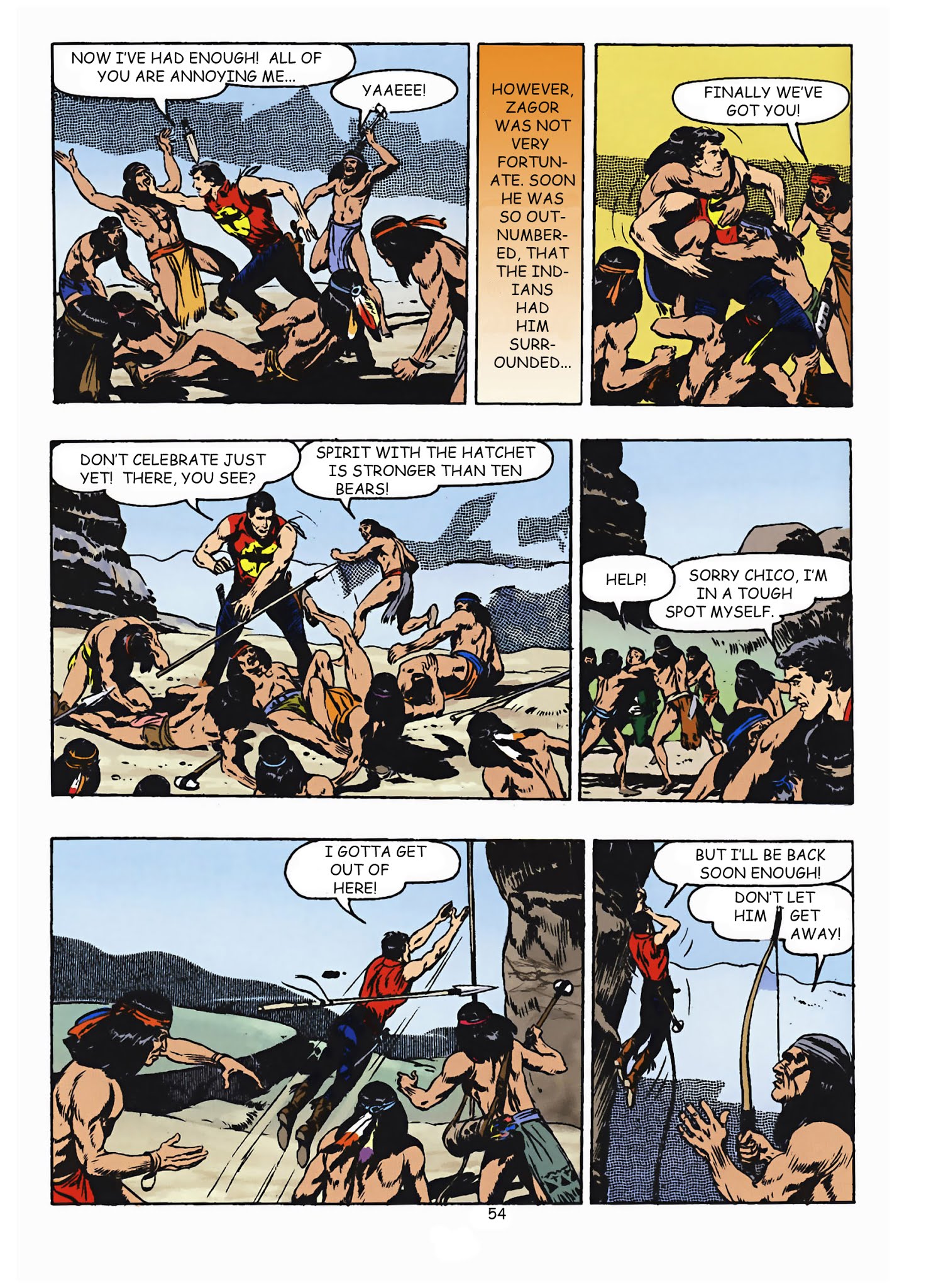 Read online Zenith gigante - Zagor gigante comic -  Issue #2 - 55