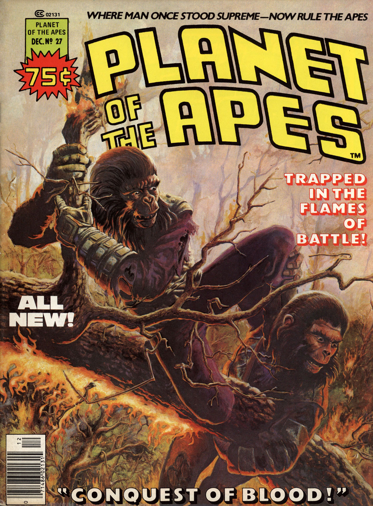 Read online Planet of the Apes comic -  Issue #27 - 1