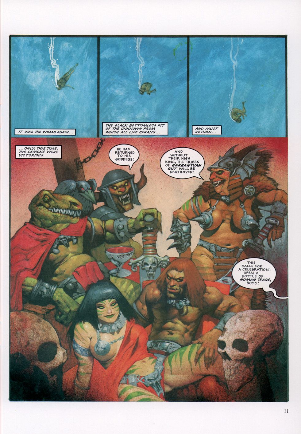 Read online Slaine: The Horned God (1993) comic -  Issue #5 - 12