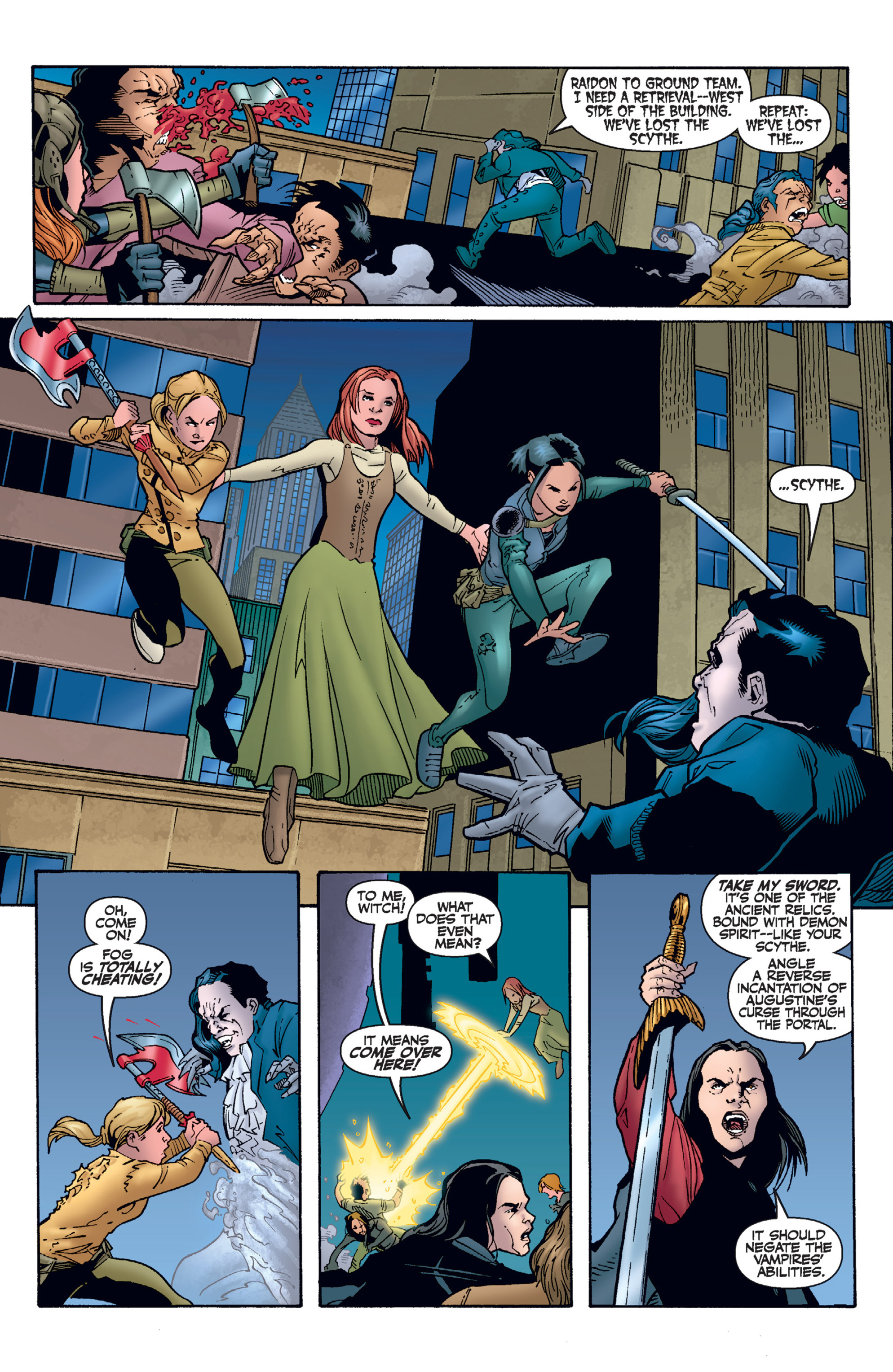 Read online Buffy the Vampire Slayer Season Eight comic -  Issue # _TPB 3 - Wolves at the Gate - 112