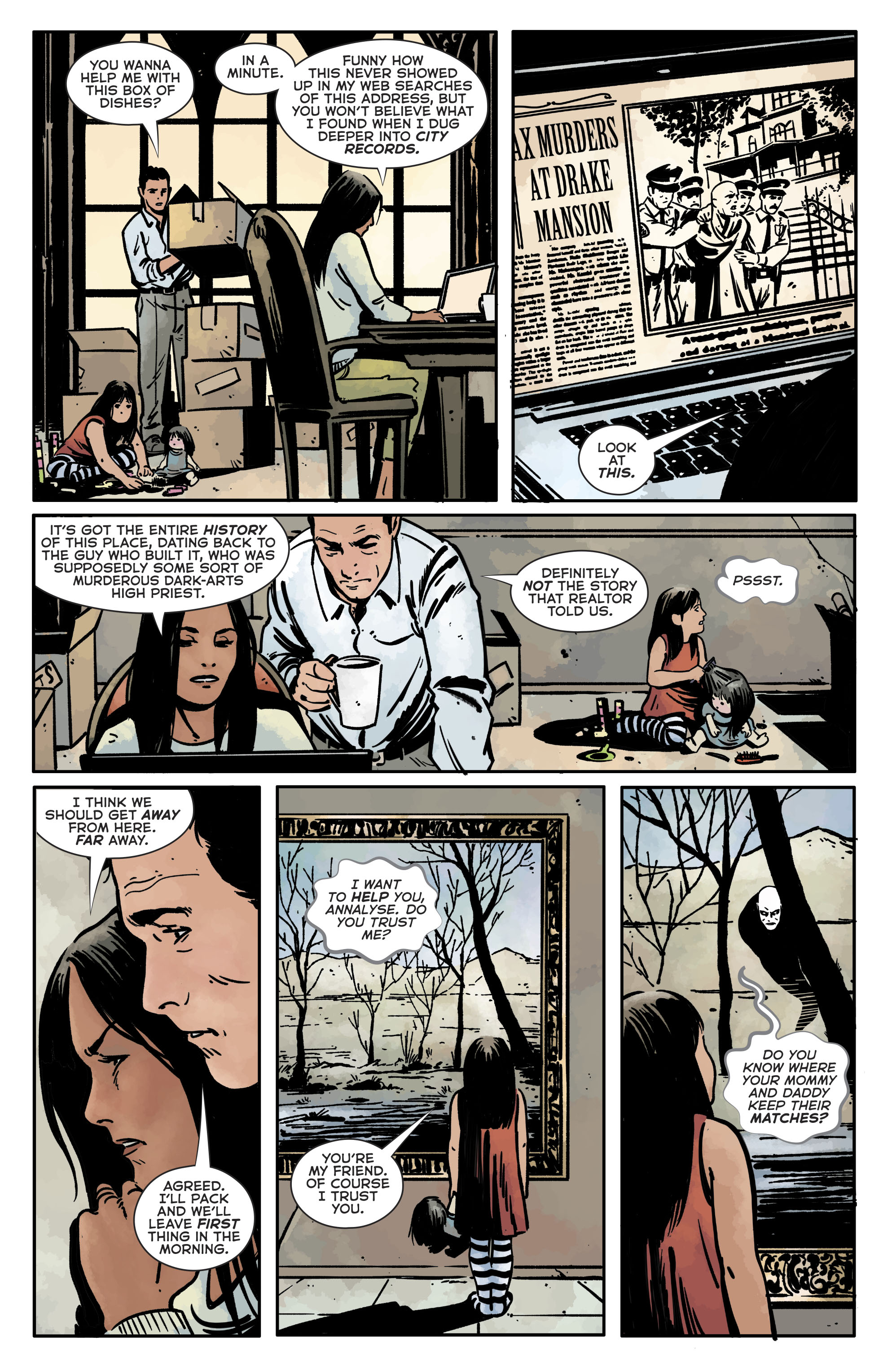 Read online Secrets of Sinister House (2019) comic -  Issue # Full - 58