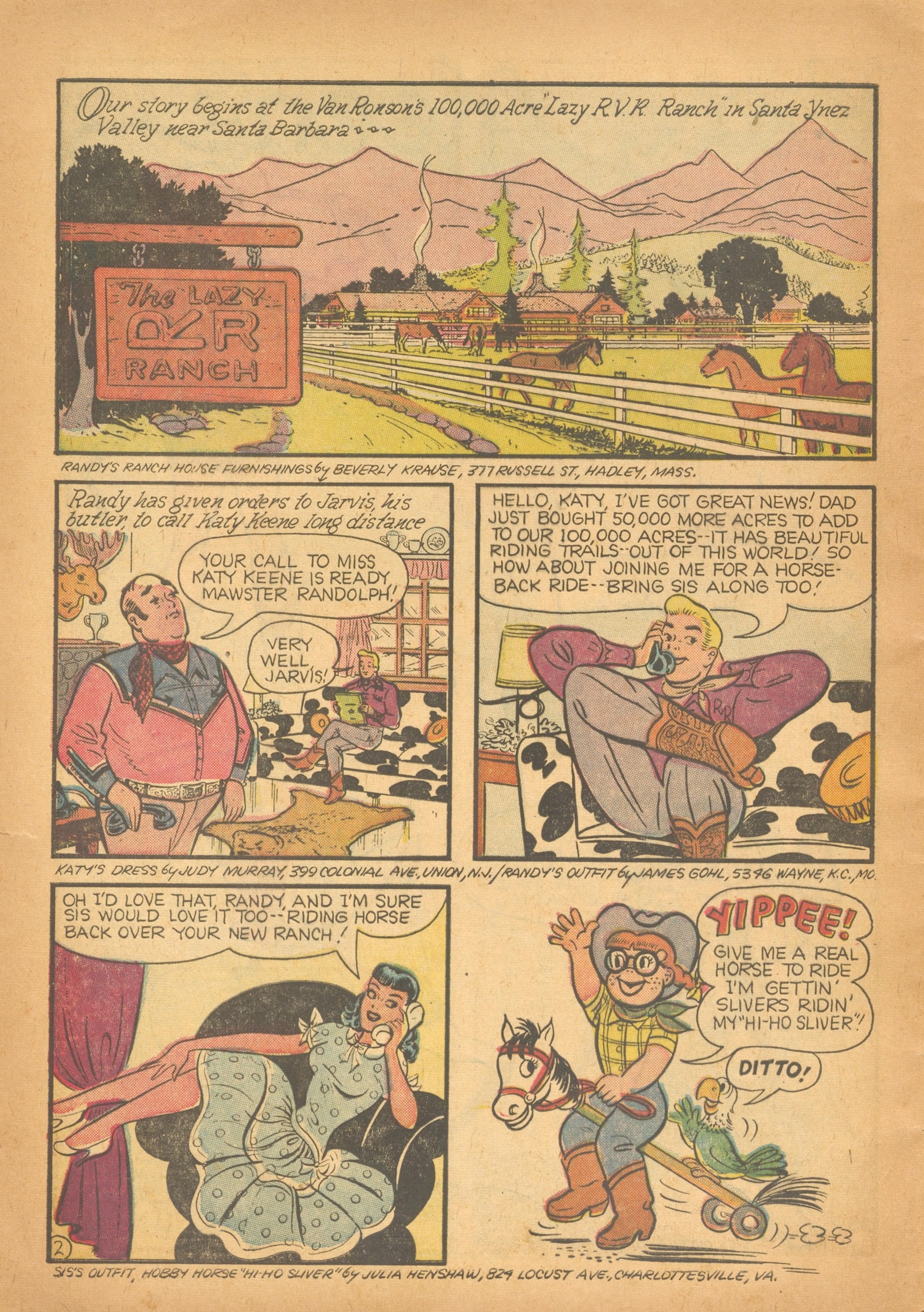 Read online Katy Keene Fashion Book comic -  Issue #1 - 10