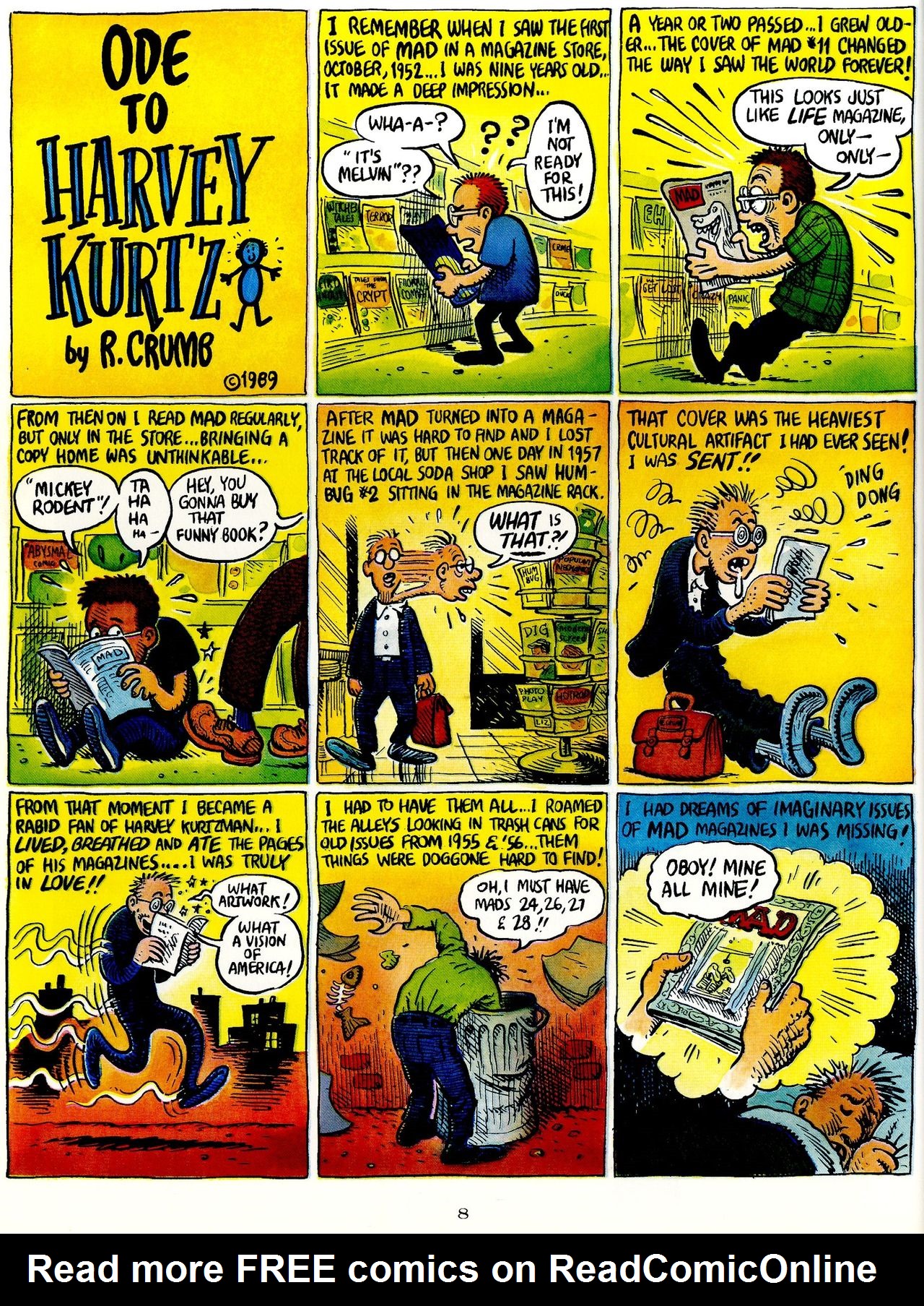 Read online Harvey Kurtzman's Strange Adventures comic -  Issue # TPB - 11