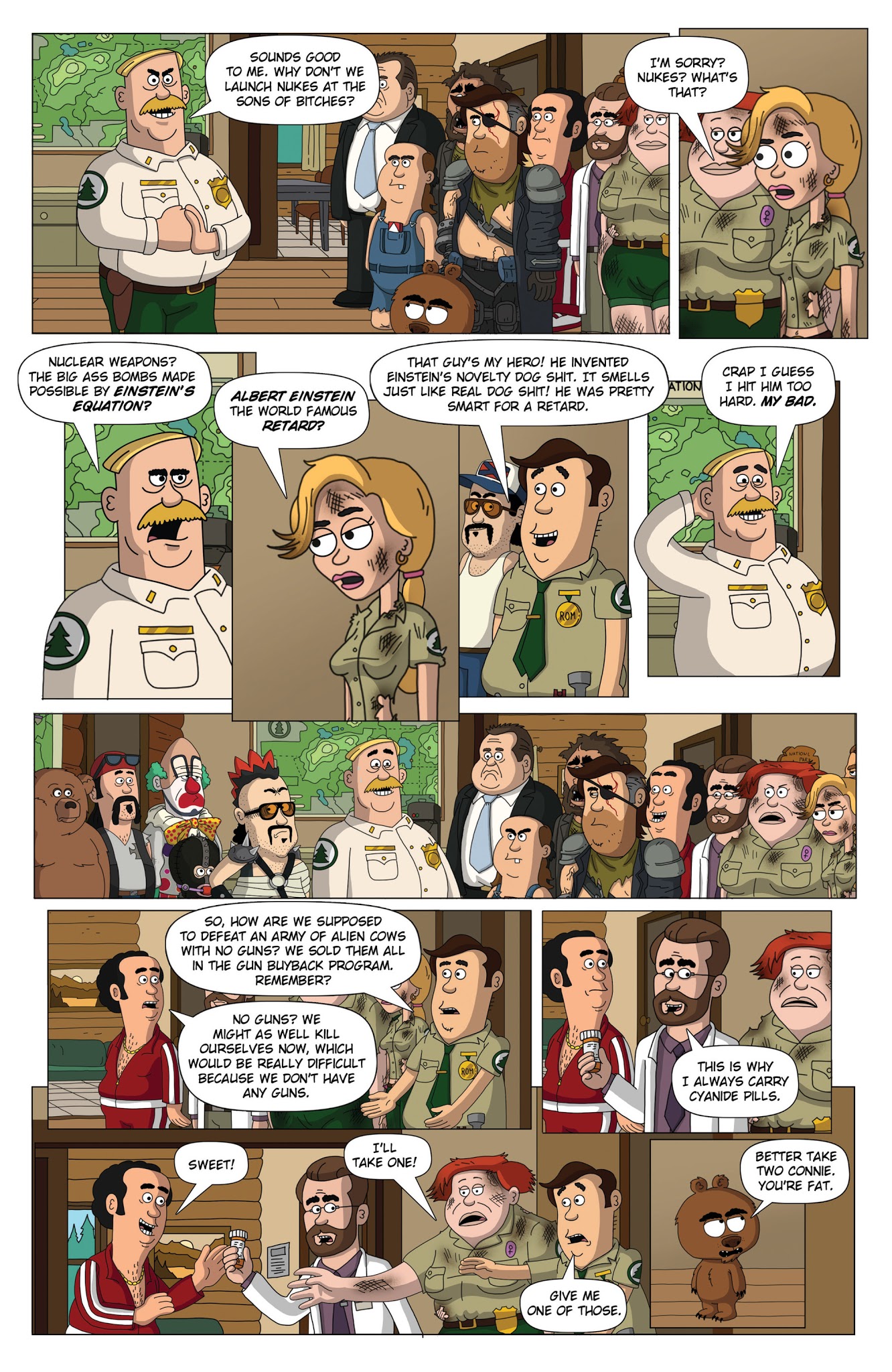 Read online Brickleberry comic -  Issue #4 - 9