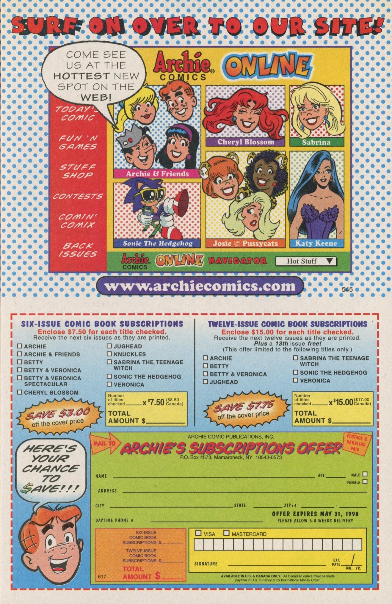 Read online Archie's Pal Jughead Comics comic -  Issue #104 - 9