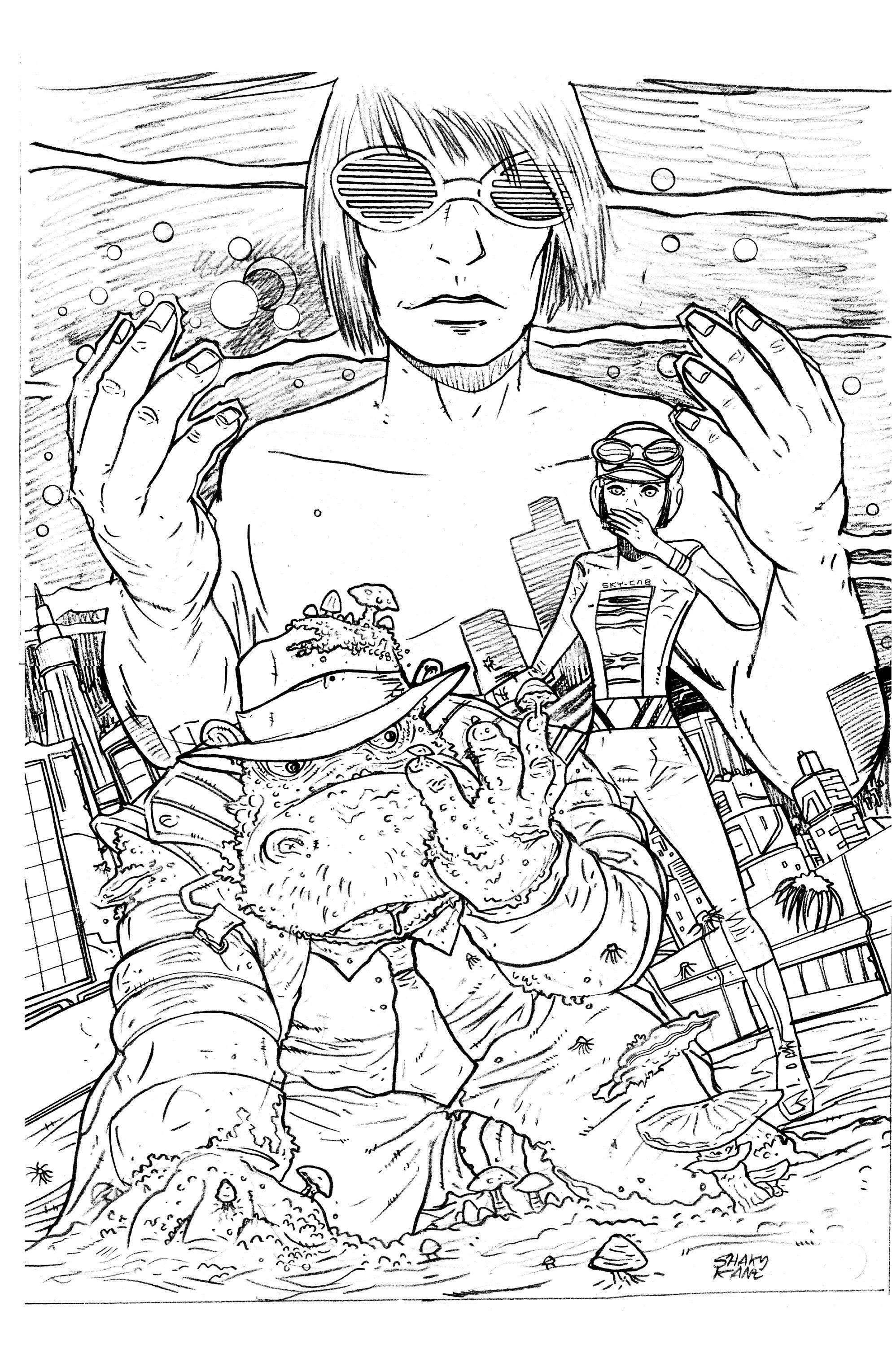 Read online Shaky Kane: Elephantmen & Monsters comic -  Issue # TPB - 73