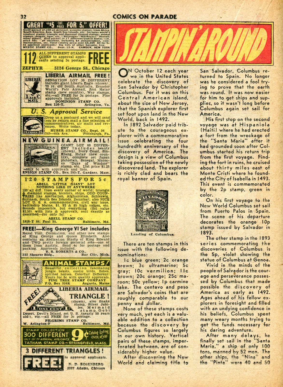 Read online Comics on Parade comic -  Issue #21 - 34