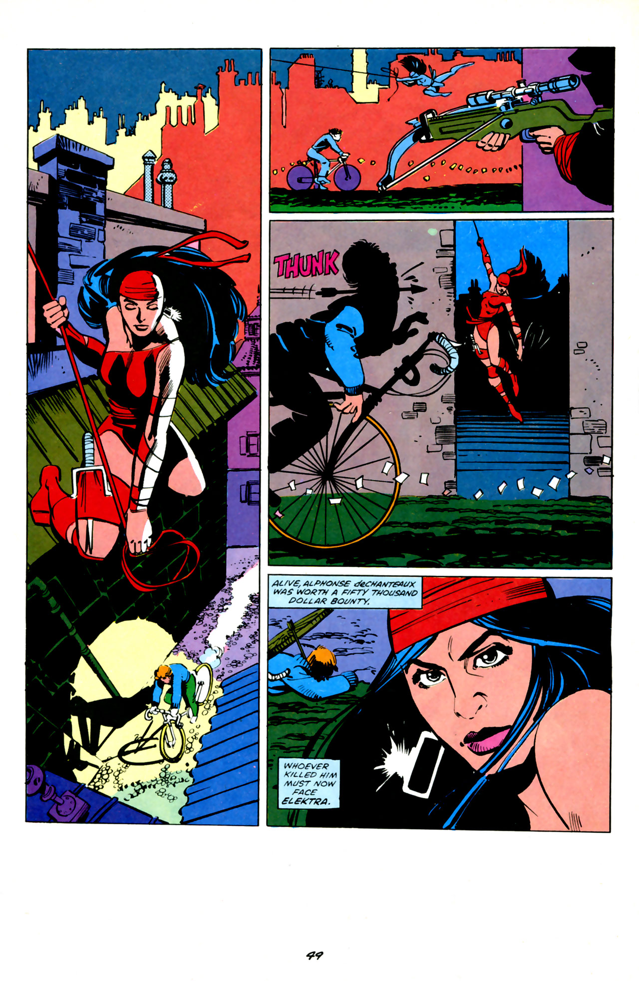 Read online Elektra Megazine comic -  Issue #1 - 50
