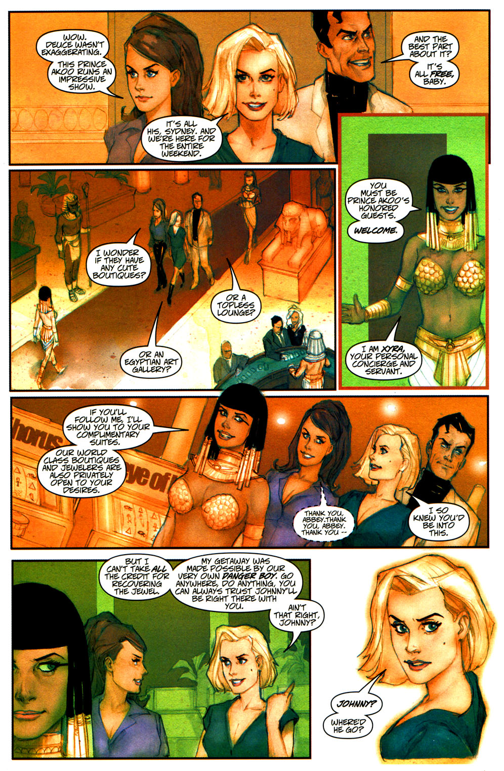 Read online Danger Girl: Viva Las Danger comic -  Issue # Full - 10