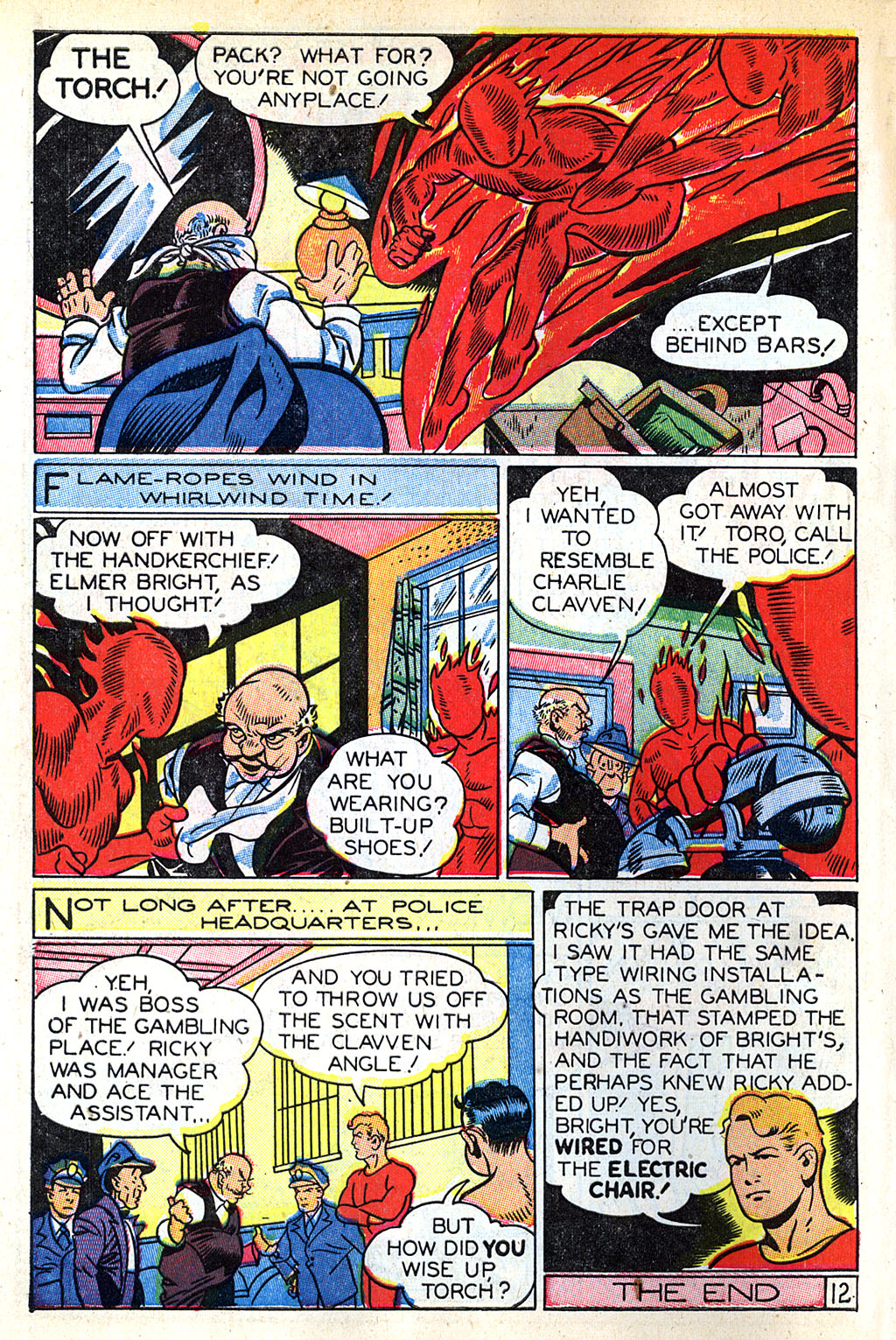 Read online The Human Torch (1940) comic -  Issue #25 - 14