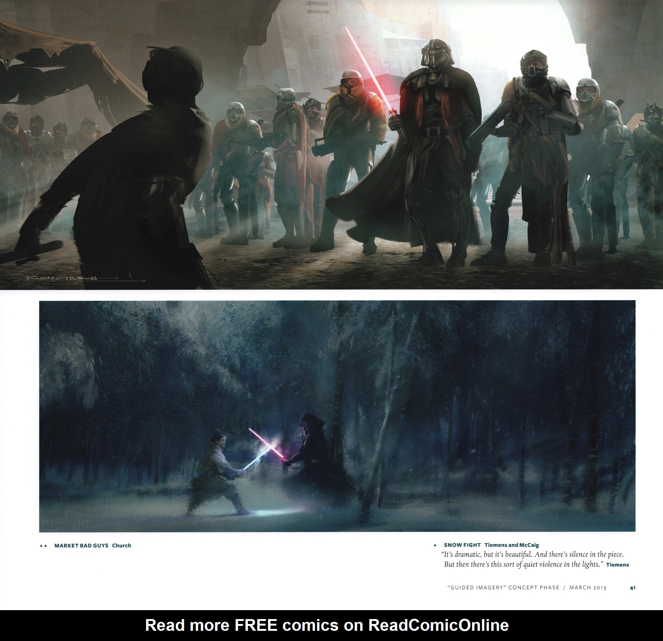 Read online Star Wars: The Art of Star Wars: The Force Awakens comic -  Issue # TPB (Part 1) - 45