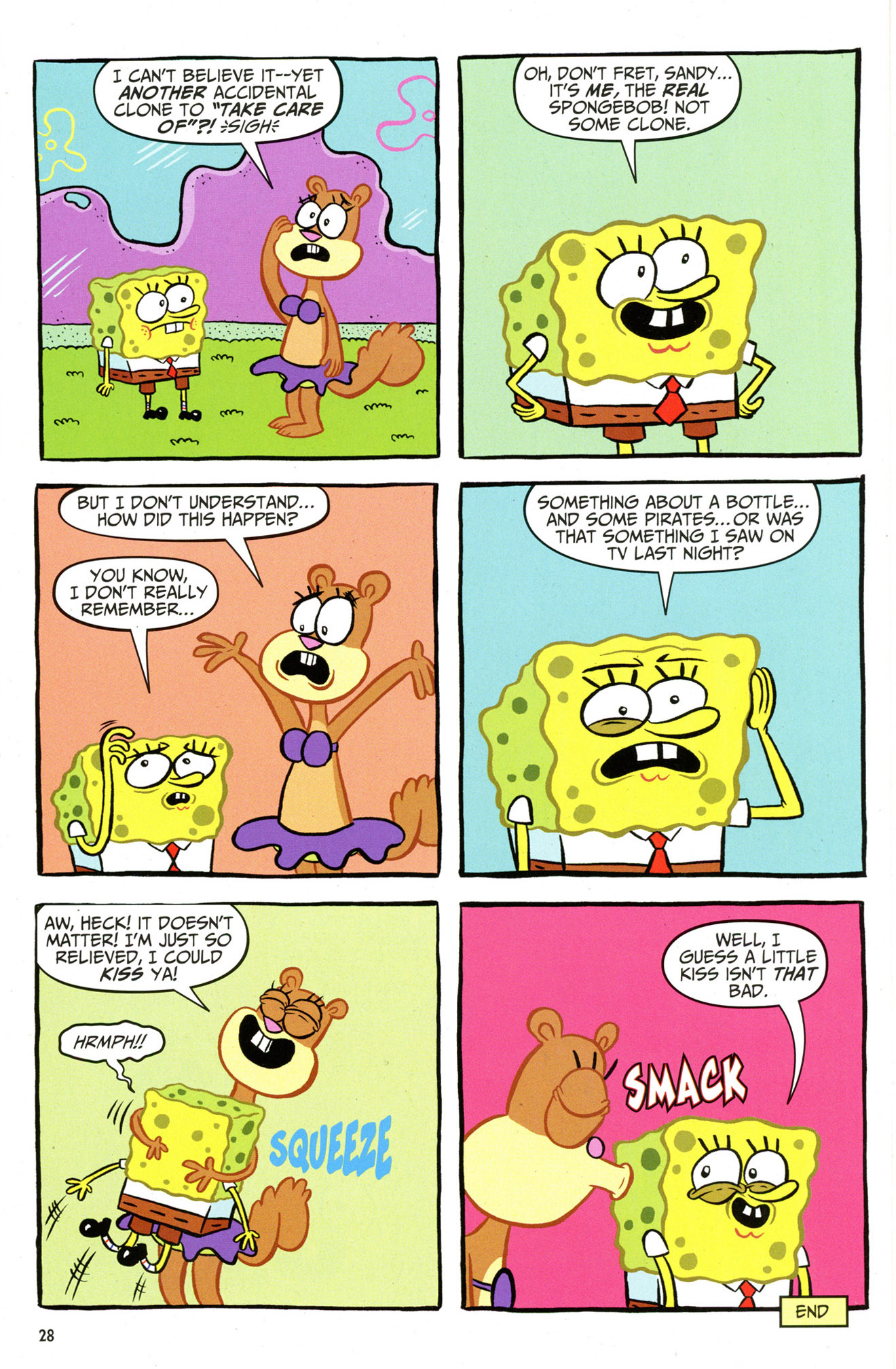Read online SpongeBob Comics comic -  Issue #30 - 30