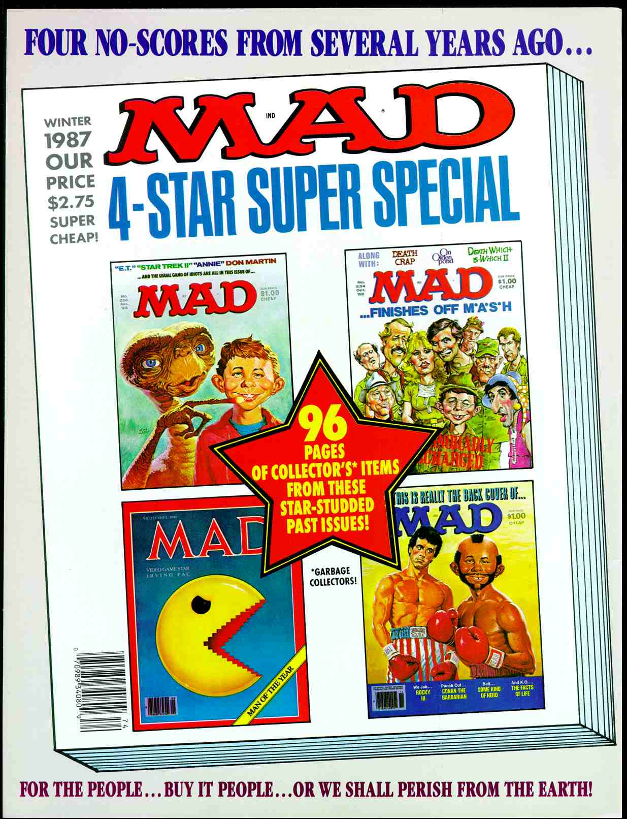 Read online MAD comic -  Issue #273 - 2