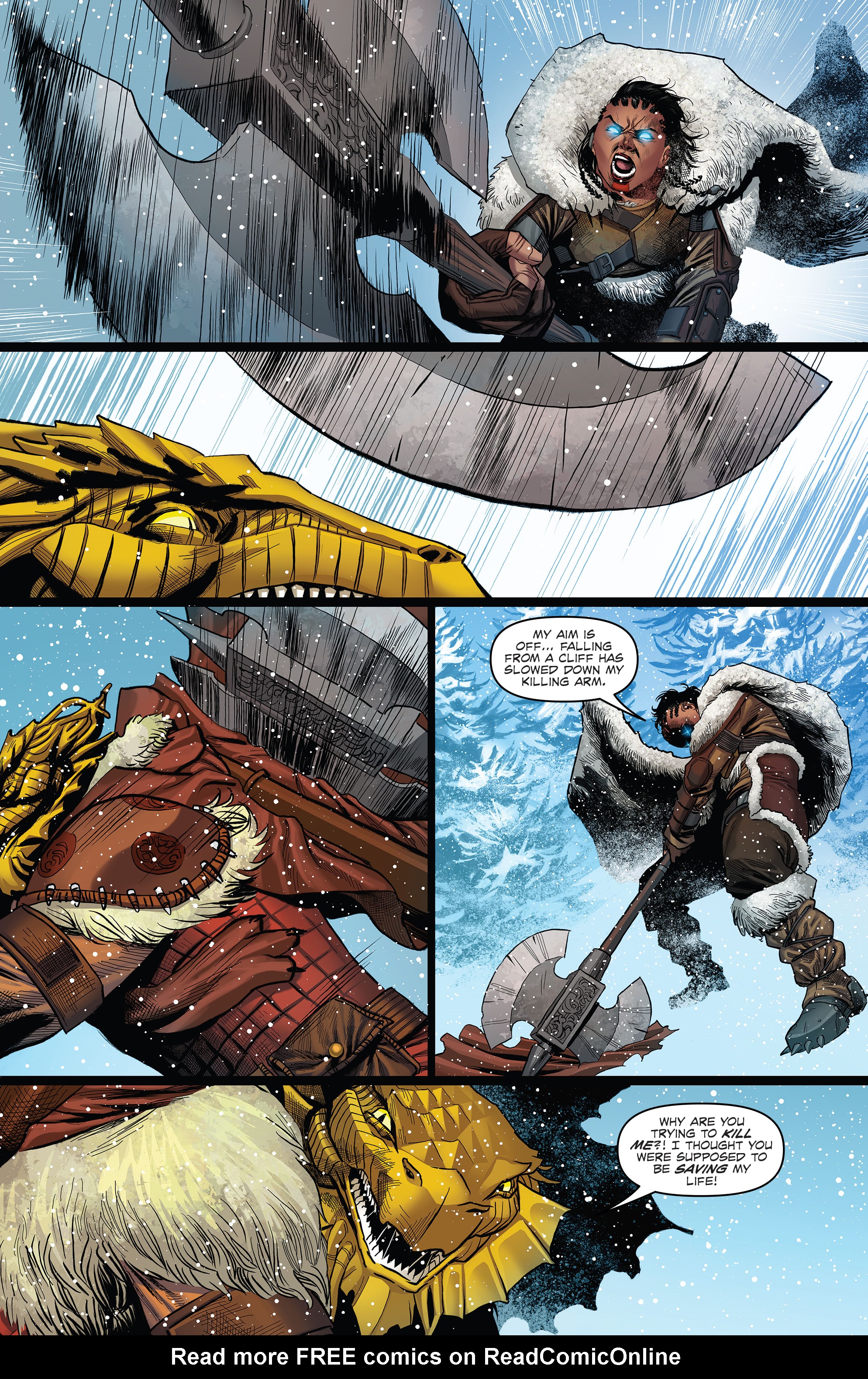 Read online Dungeons & Dragons: At the Spine of the World comic -  Issue #3 - 3