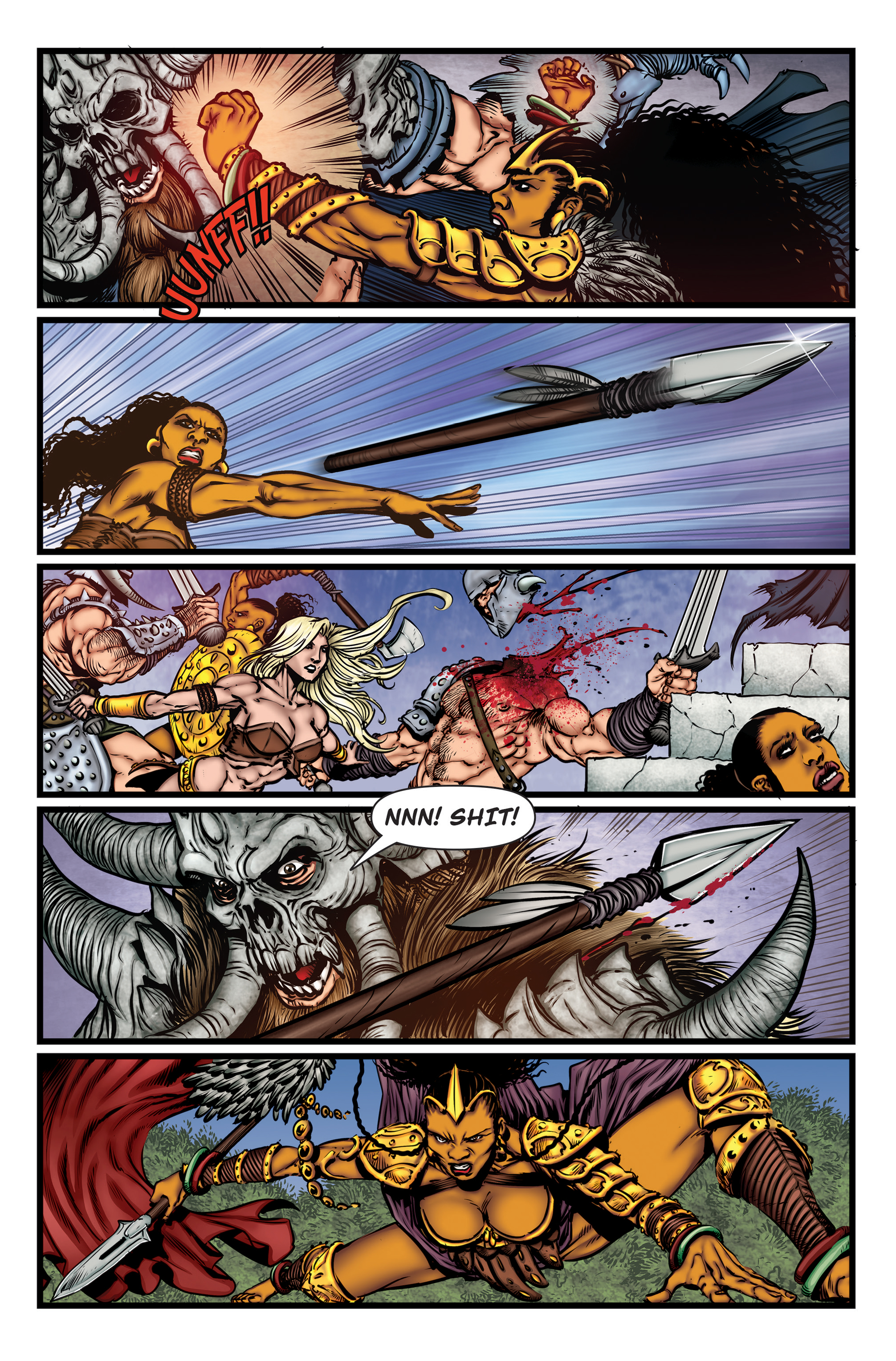 Read online Arhian: Head Huntress comic -  Issue #5 - 23