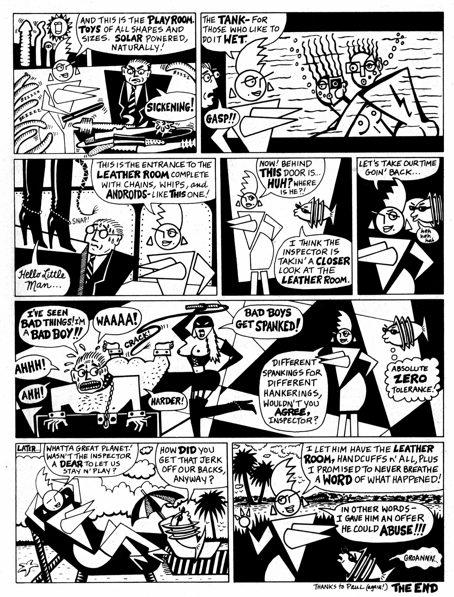 Read online Slutburger comic -  Issue #1 - 21