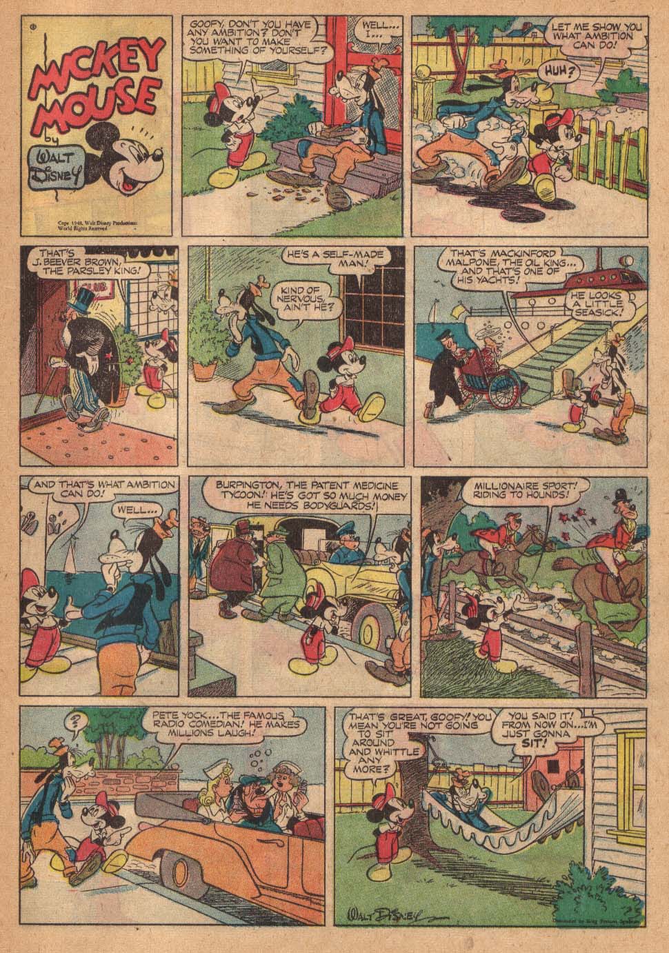 Read online Walt Disney's Comics and Stories comic -  Issue #130 - 31