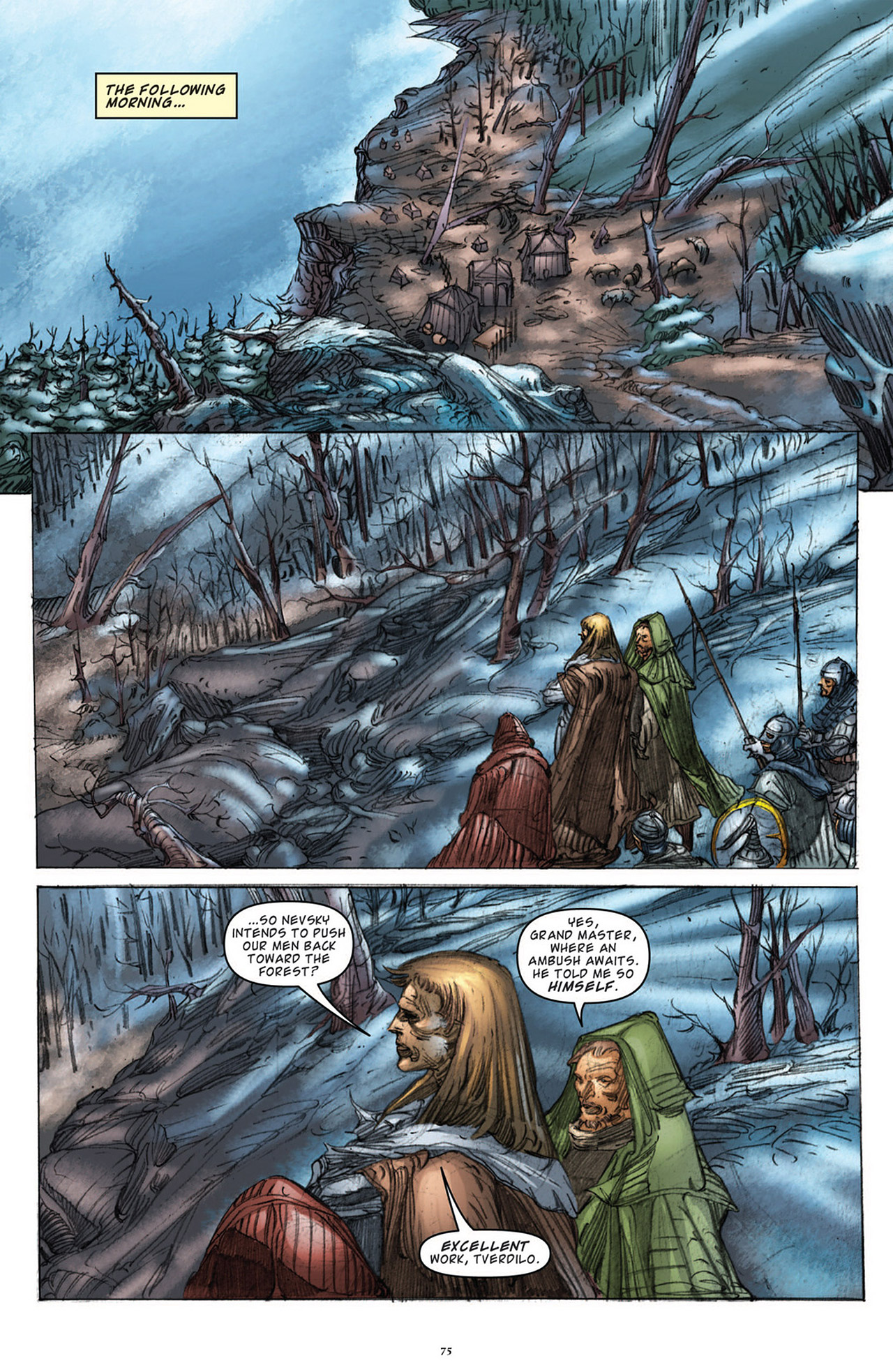 Read online Nevsky: A Hero of the People comic -  Issue # TPB - 75