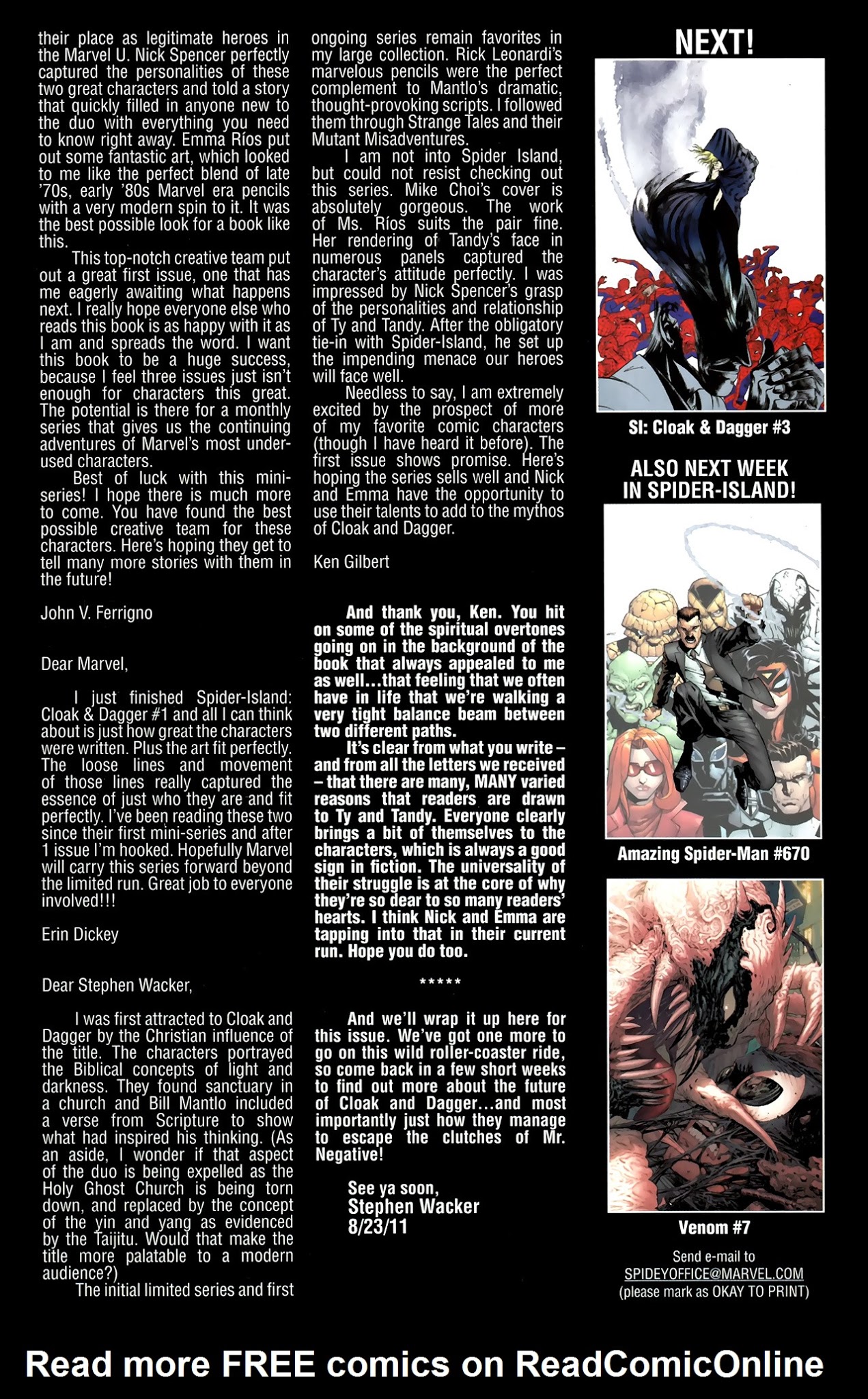 Read online Spider-Island: Cloak & Dagger comic -  Issue #2 - 25