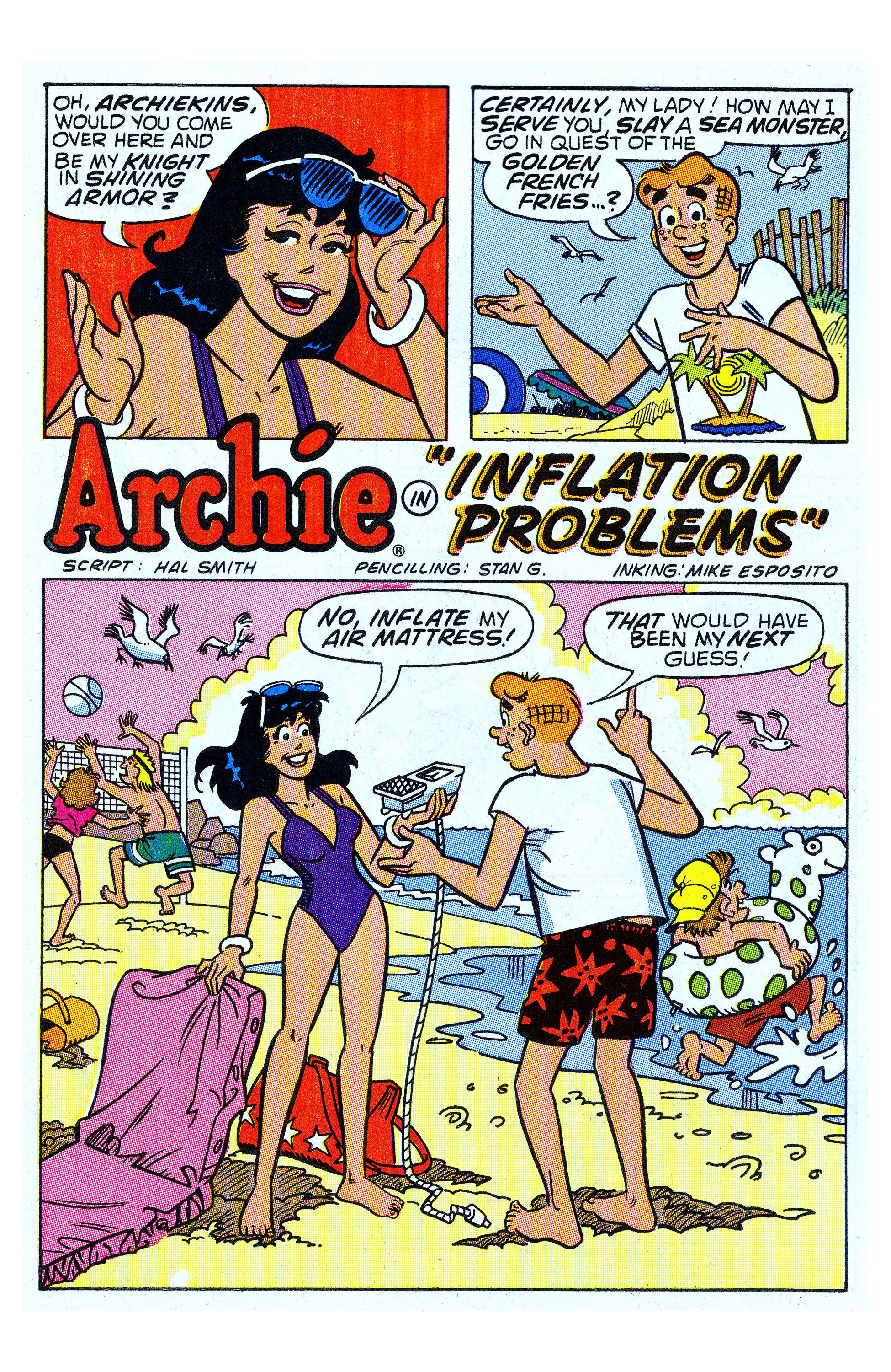 Read online Archie (1960) comic -  Issue #393 - 8