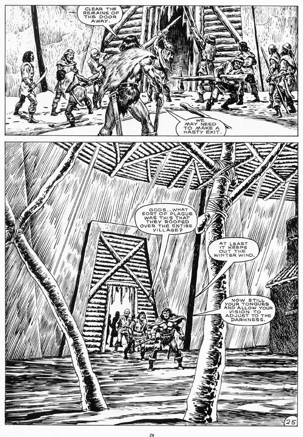 Read online The Savage Sword Of Conan comic -  Issue #155 - 30