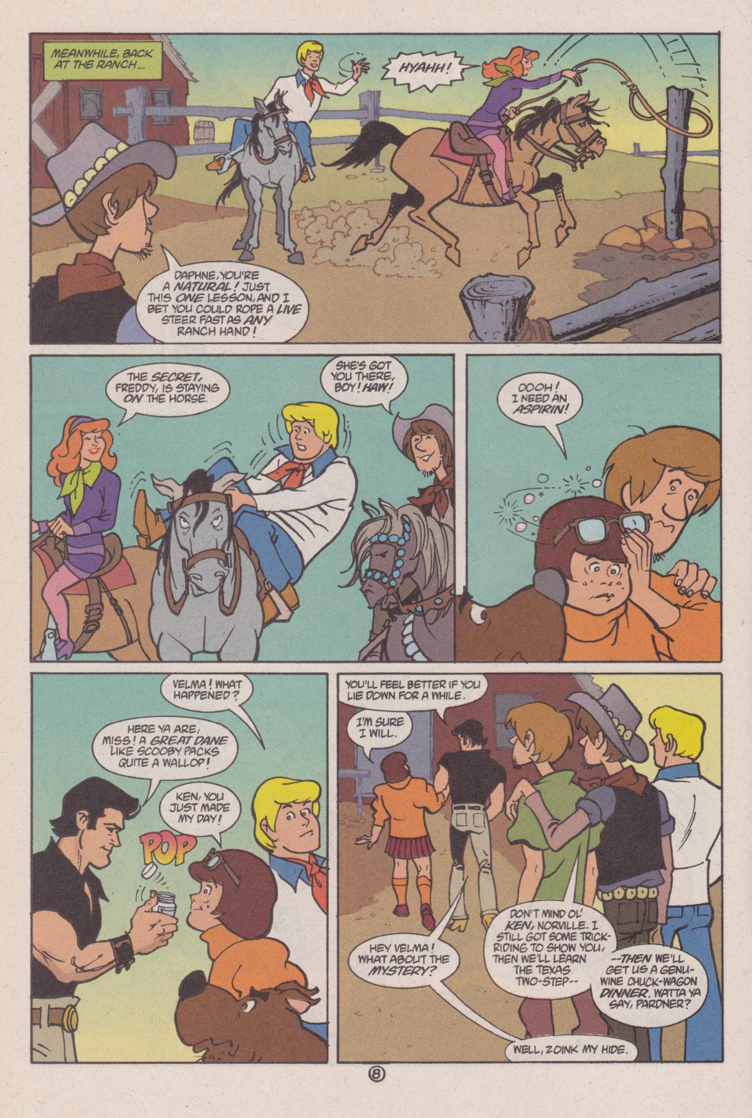 Read online Scooby-Doo (1997) comic -  Issue #6 - 9