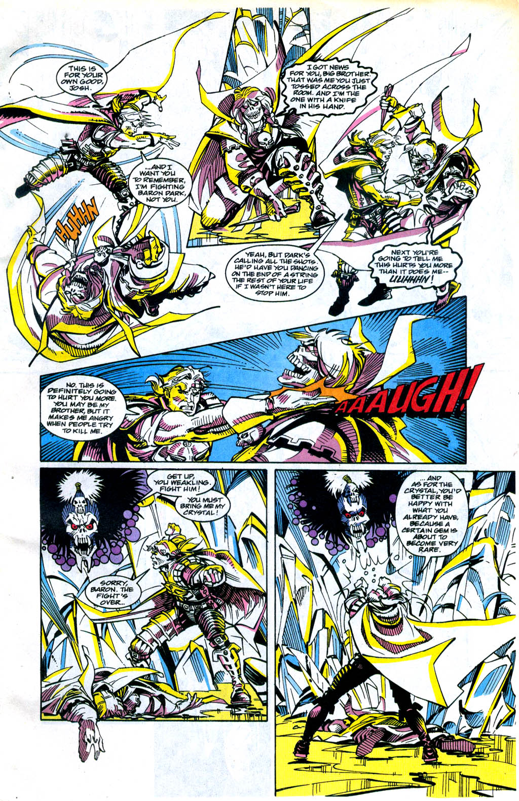 Read online Skeleton Warriors comic -  Issue #4 - 4
