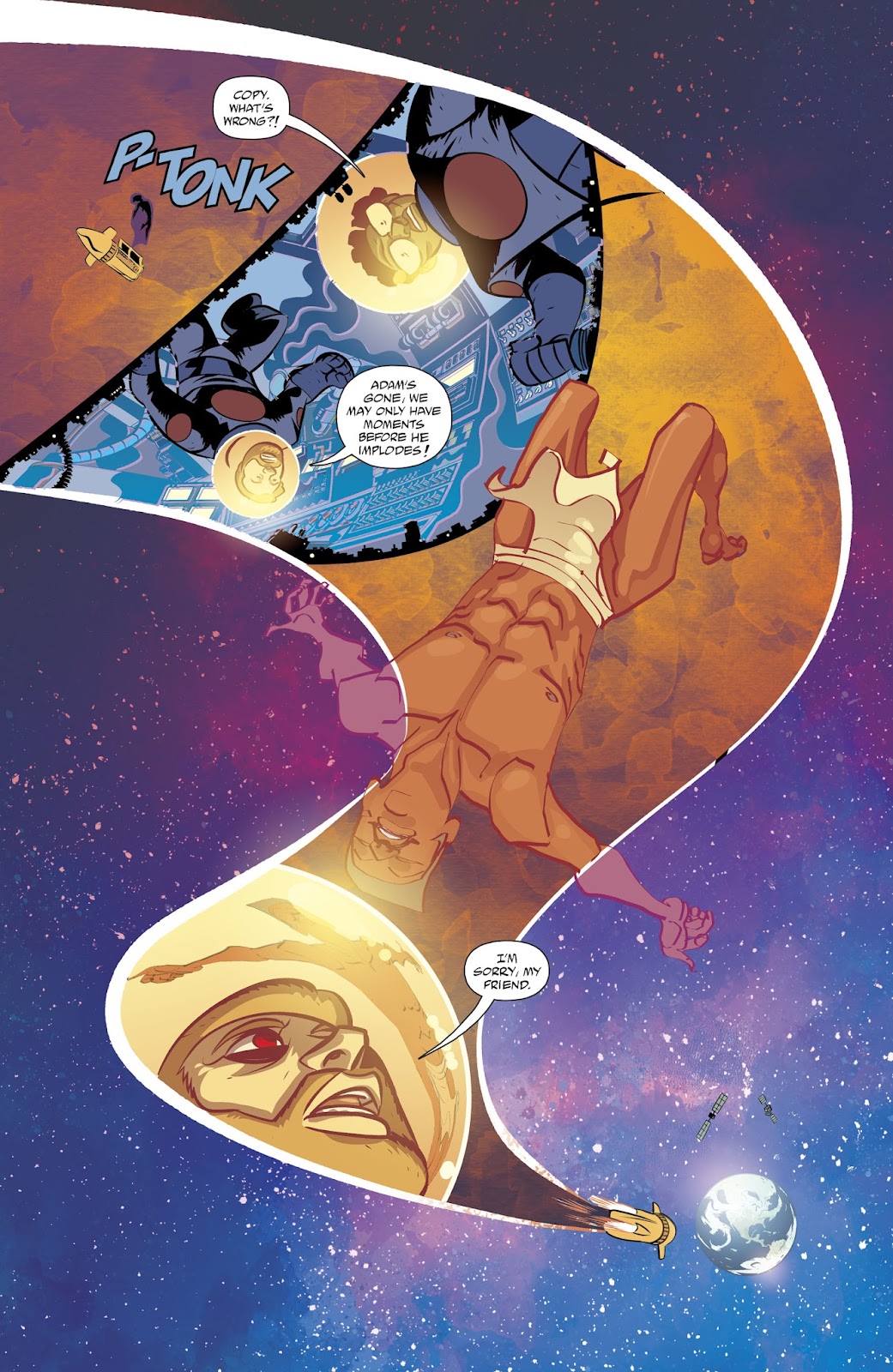 Cave Carson Has An Interstellar Eye issue 1 - Page 20