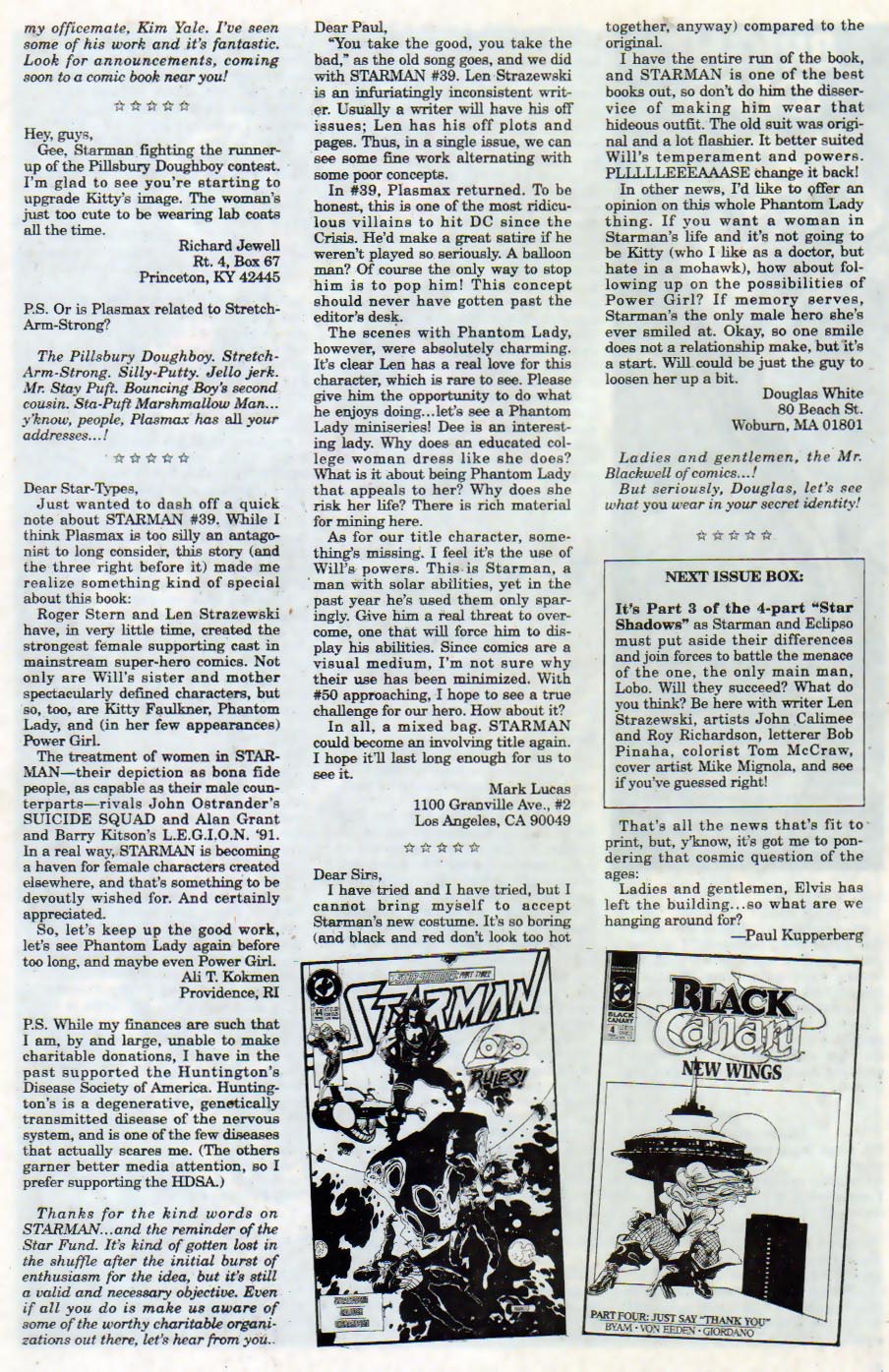 Starman (1988) Issue #43 #43 - English 25