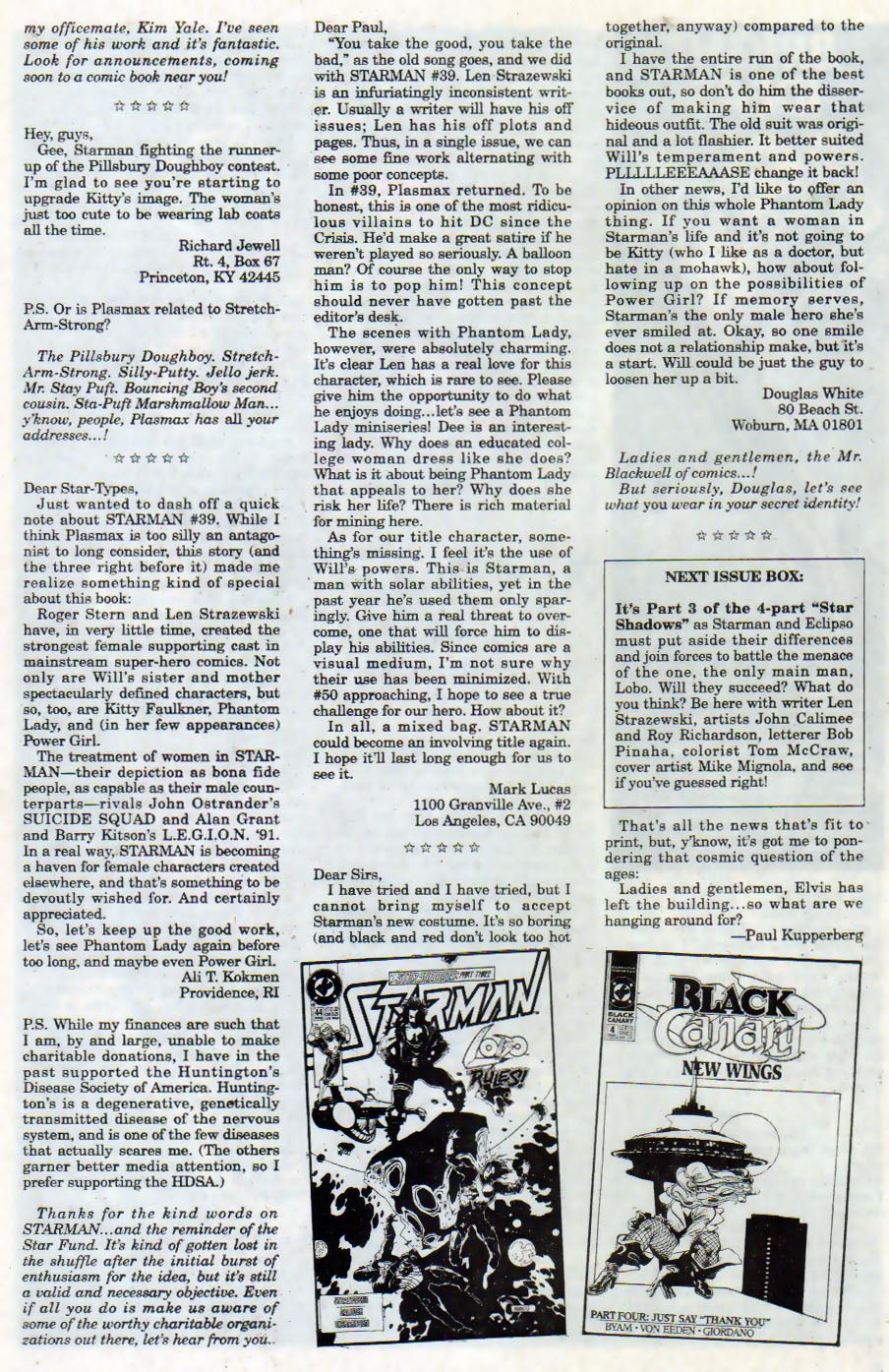 Read online Starman (1988) comic -  Issue #43 - 25