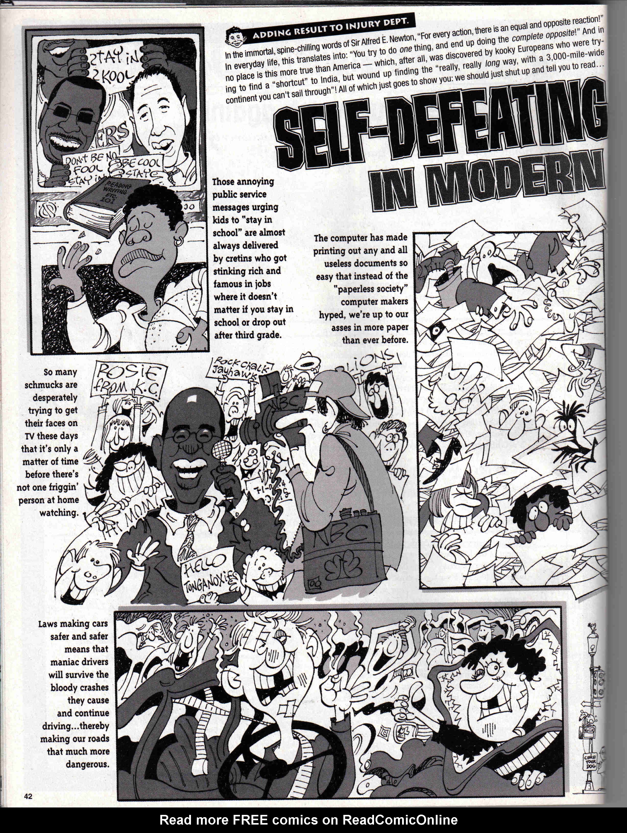 Read online MAD comic -  Issue #434 - 36