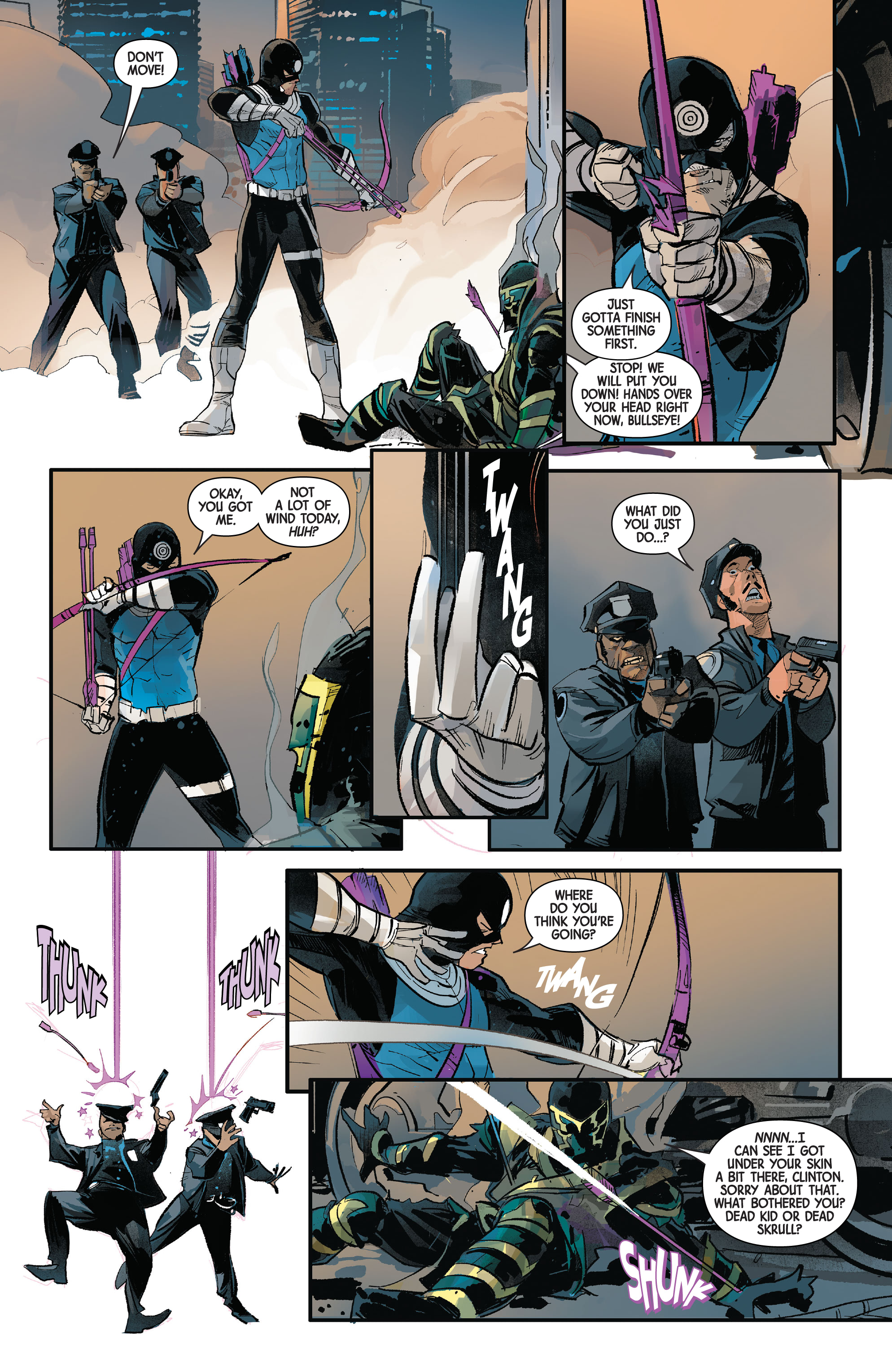 Read online Hawkeye: Freefall comic -  Issue #6 - 10