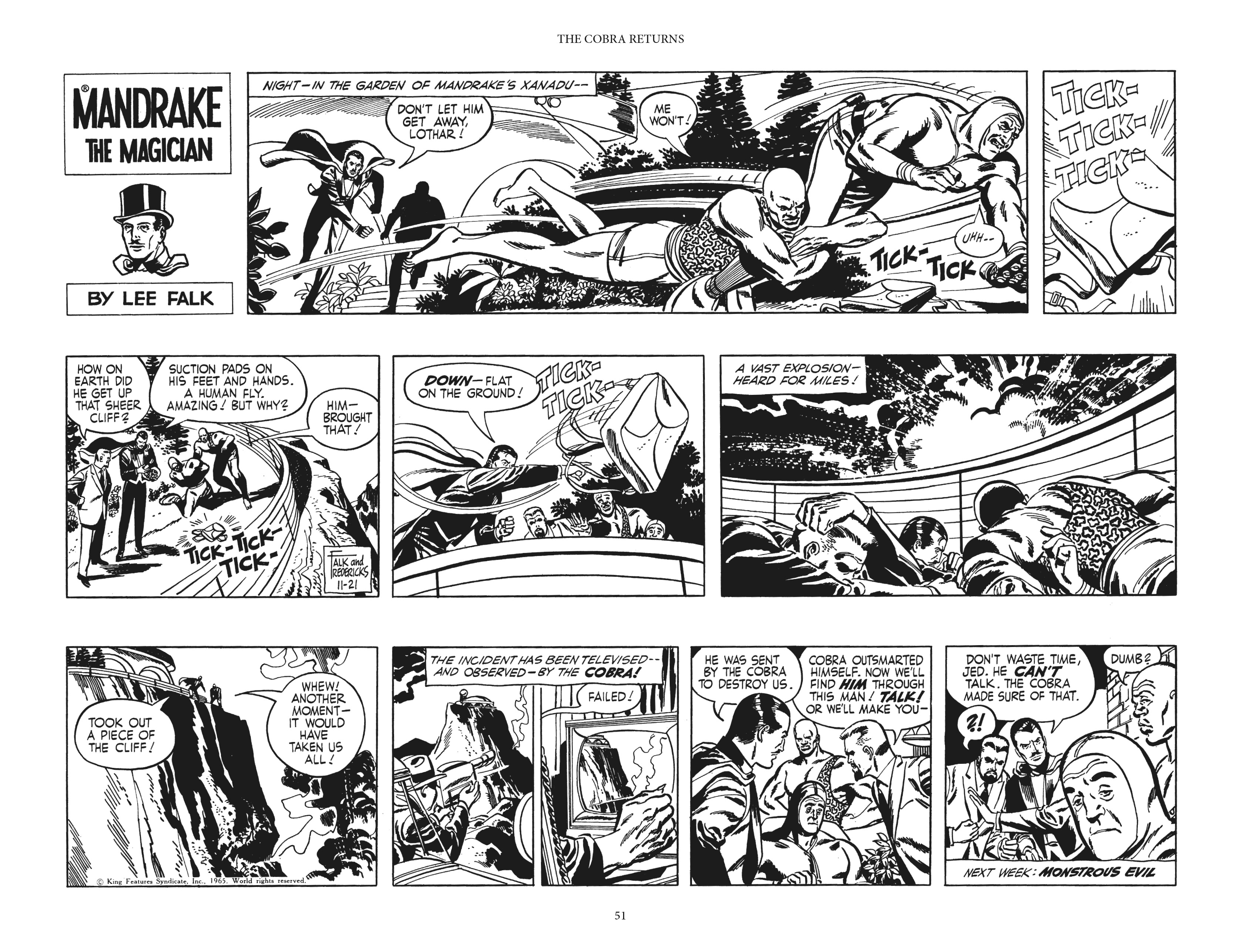 Read online Mandrake the Magician: The Fred Fredricks Sundays comic -  Issue # TPB (Part 1) - 52
