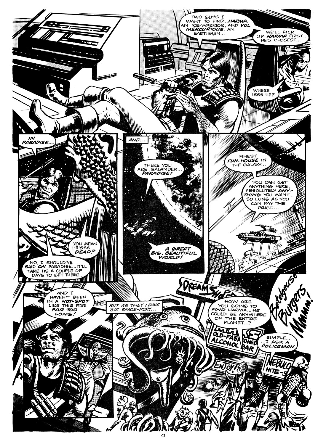 Read online Marvel Graphic Novel comic -  Issue #4 Abslom Daak, Dalek Killer - 40